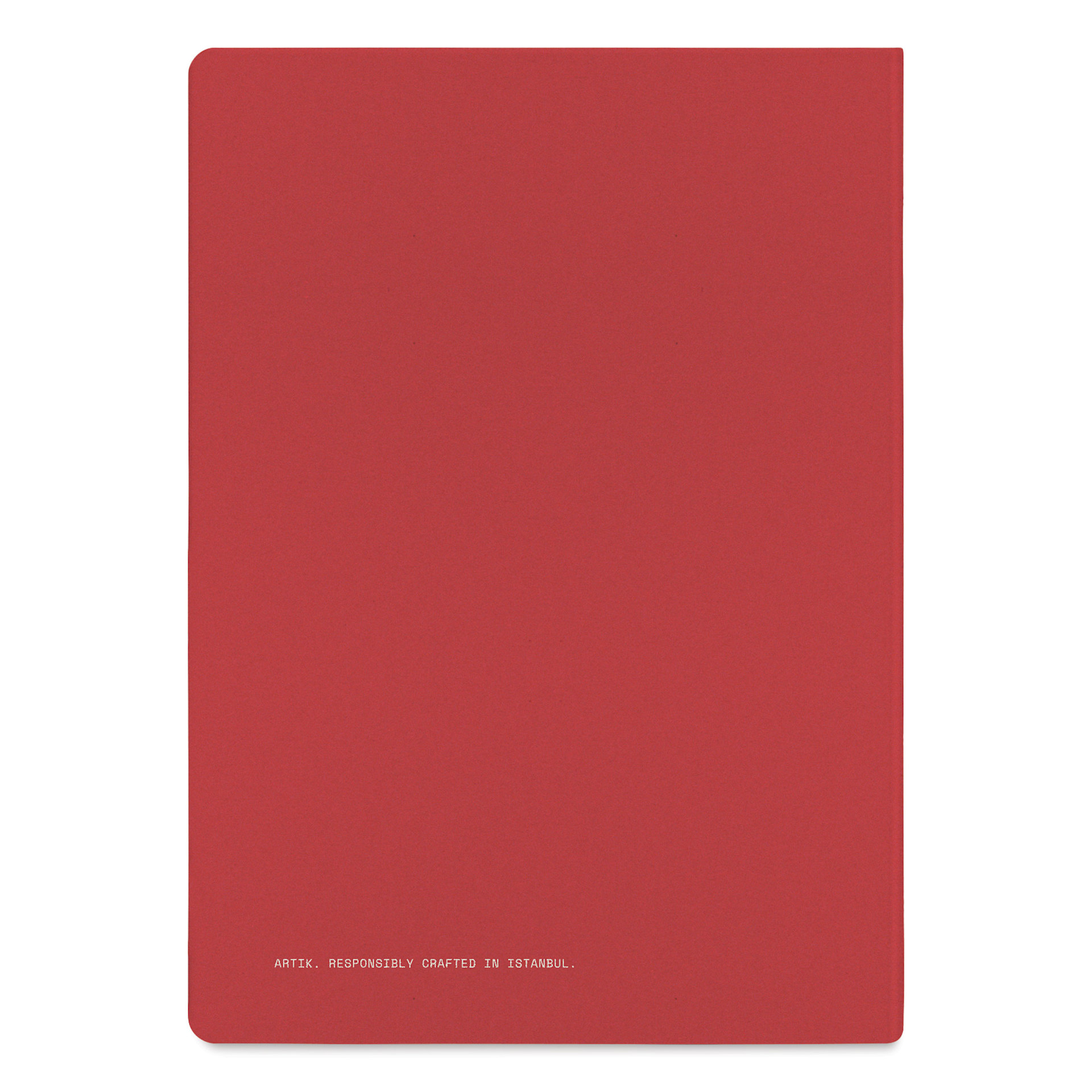 Artik Hardcover Notebook - Cherry, 5-3/4" x 8-1/4", Blank, back