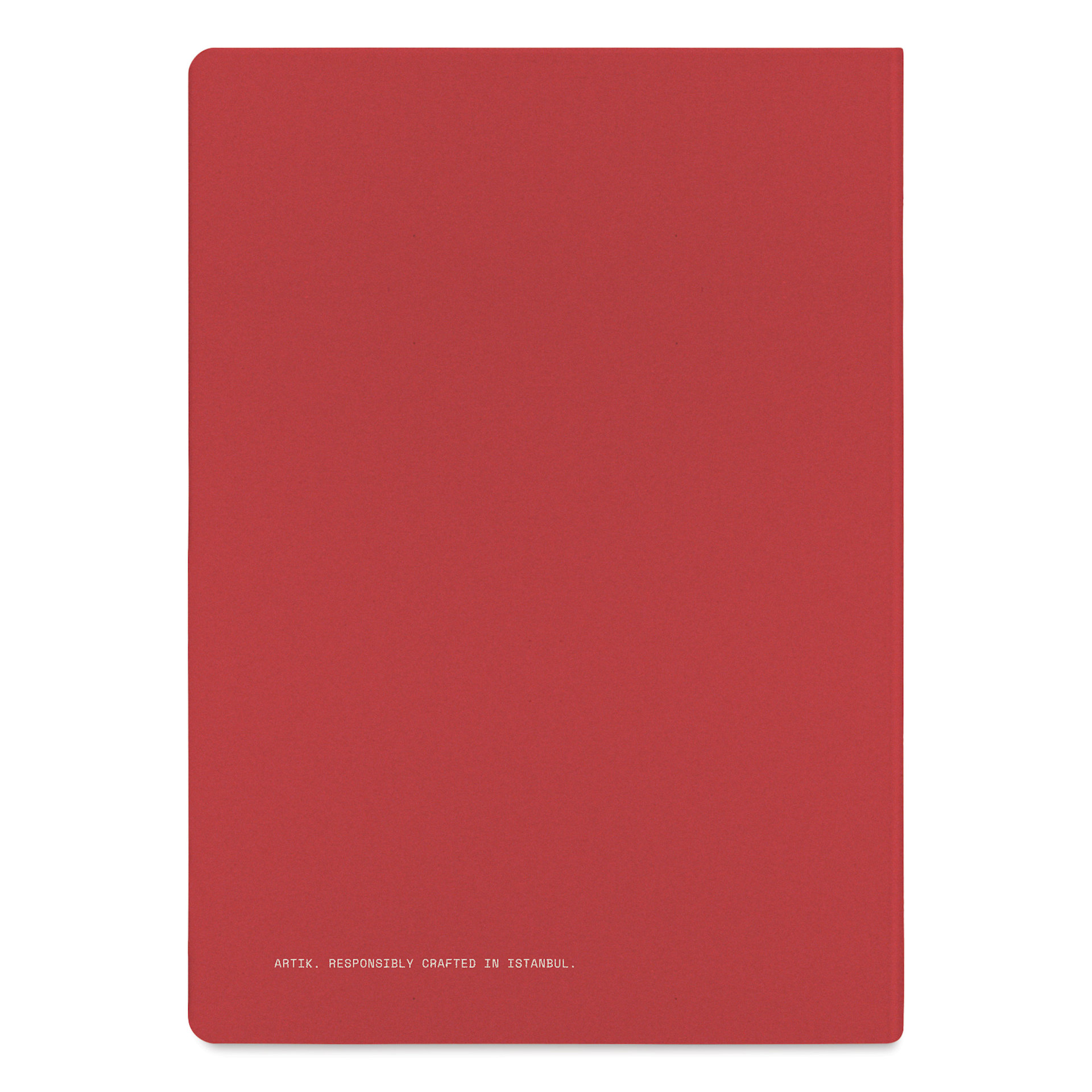 Artik Hardcover Notebook - Cherry, 5-3/4" x 8-1/4", Dot Grid, back