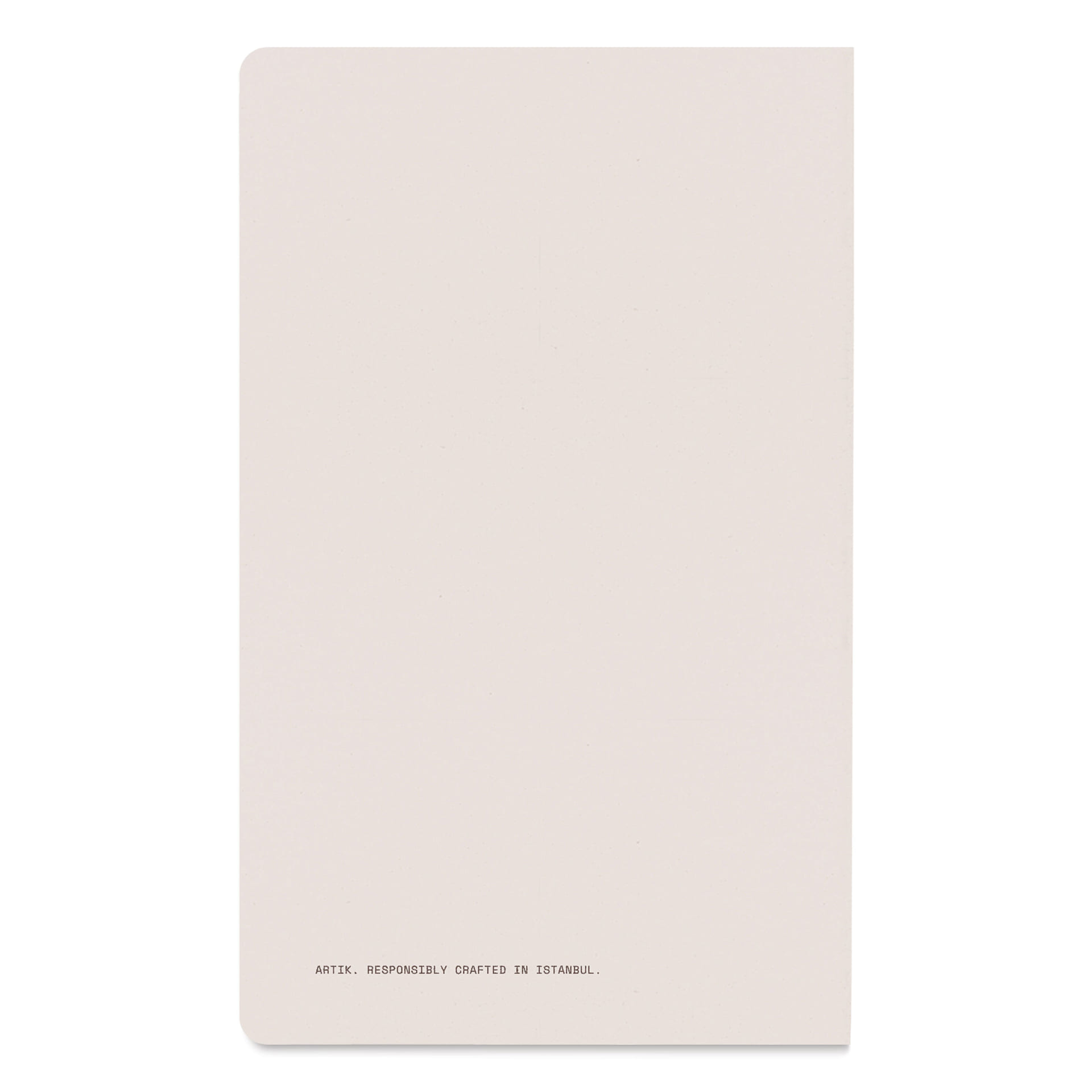Artik Singer Sewn Notebook - Grape, 5" x 8-1/4", Blank, Pkg of 2, back cover