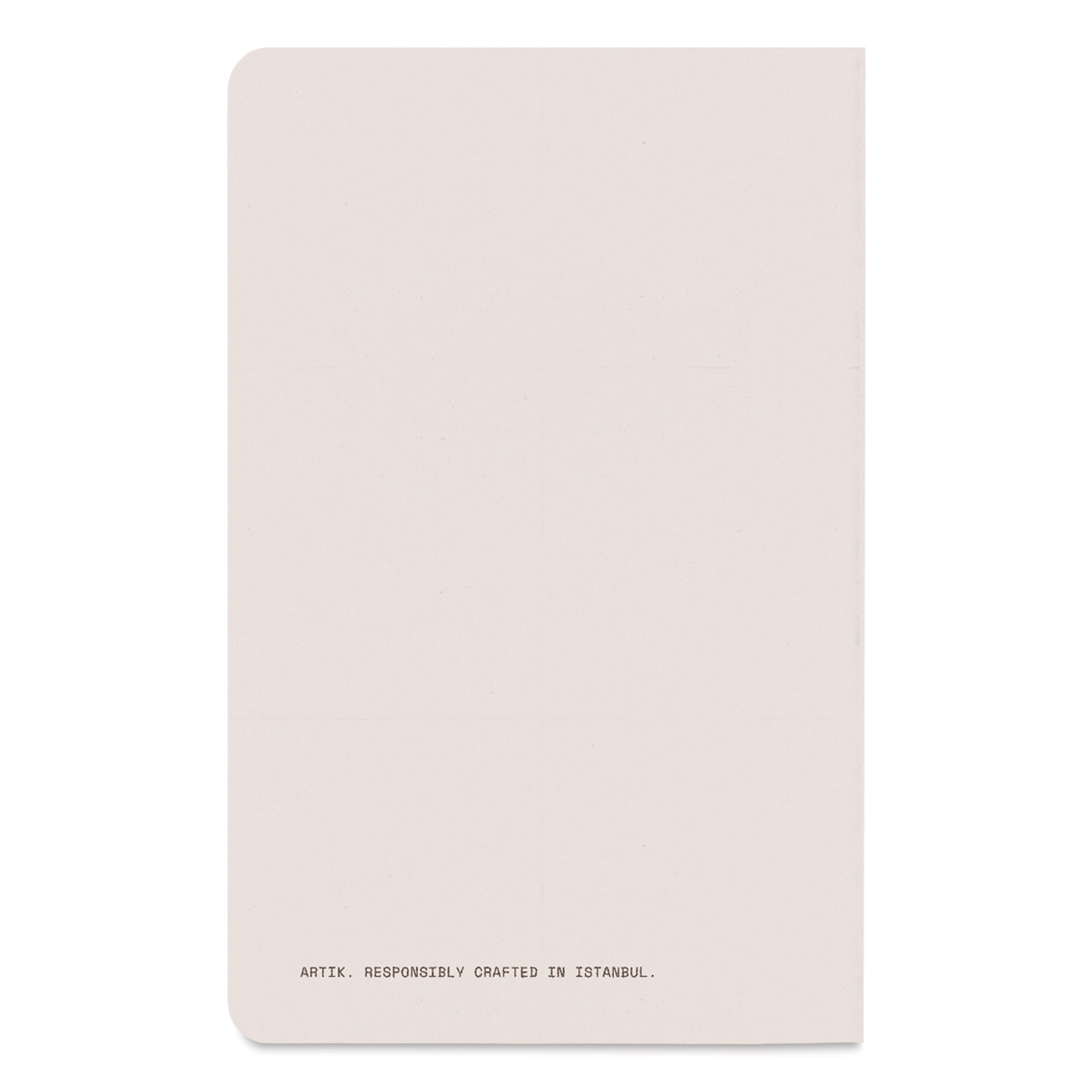 Artik Singer Sewn Notebook - Grape, 3-1/2" x 5-1/2", Ruled, Pkg of 3, back cover
