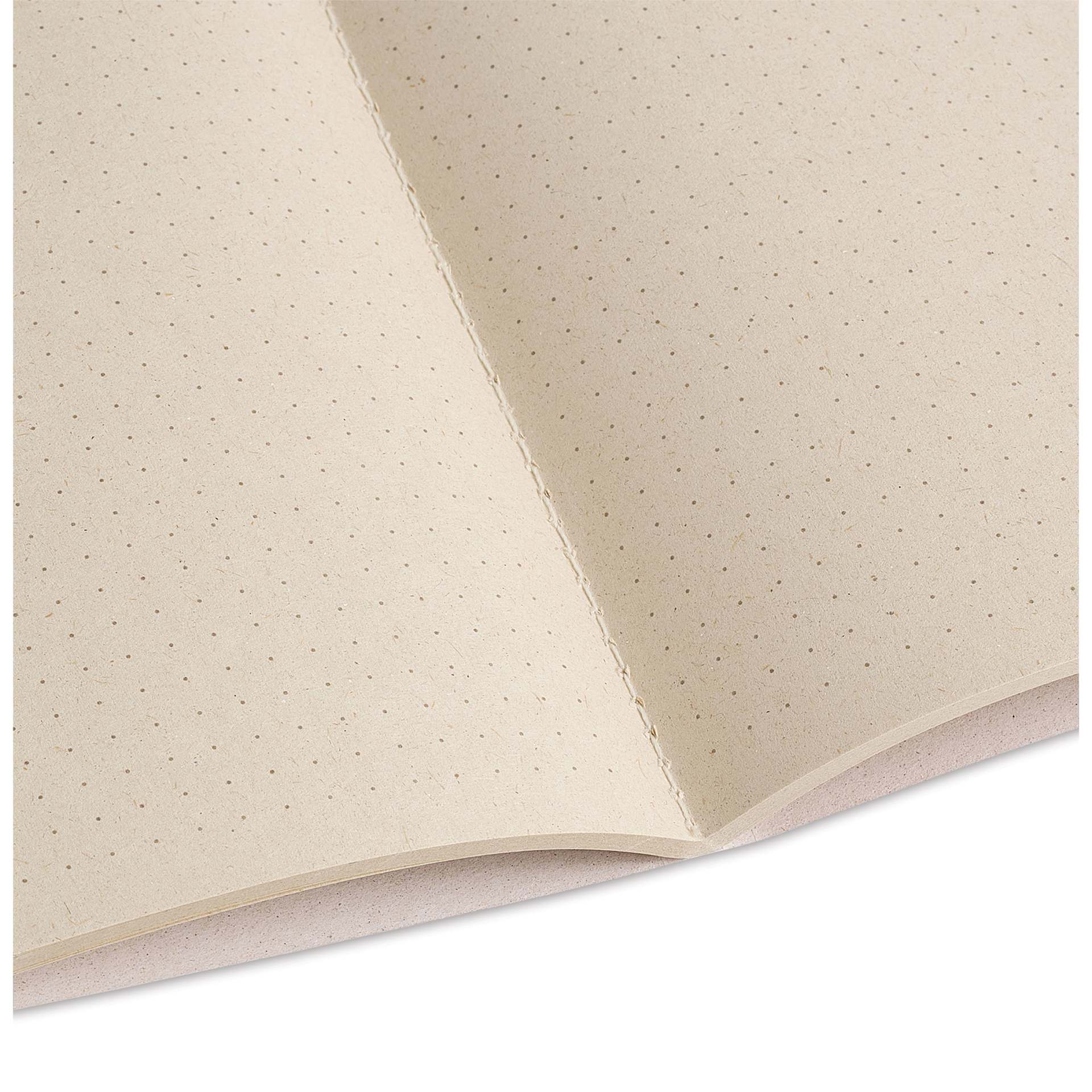 Artik Singer Sewn Notebook - Grape, 3-1/2" x 5-1/2", Dot Grid, Pkg of 3, open