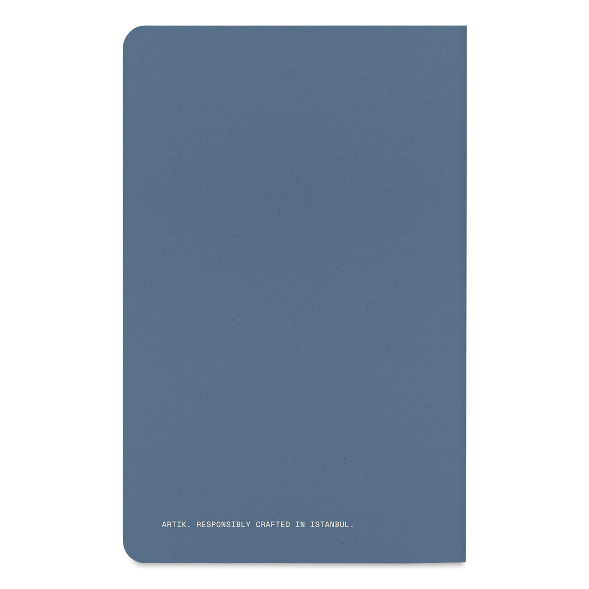 Artik Singer Sewn Notebook - Lavender, 3-1/2" x 5-1/2", Ruled, Pkg of 3, back cover