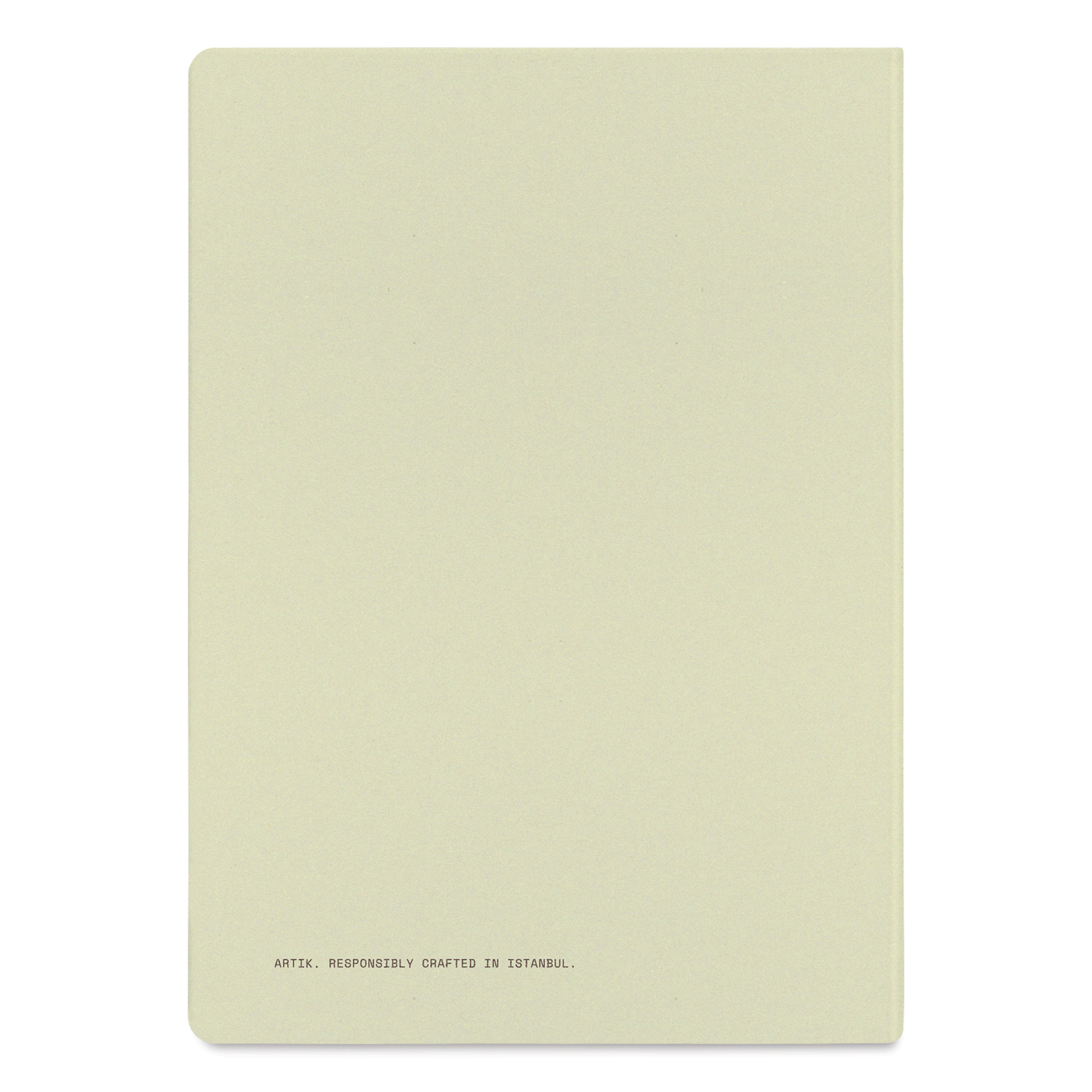 Artik Hardcover Notebook - Kiwi, 5-3/4" x 8-1/4", Ruled, back