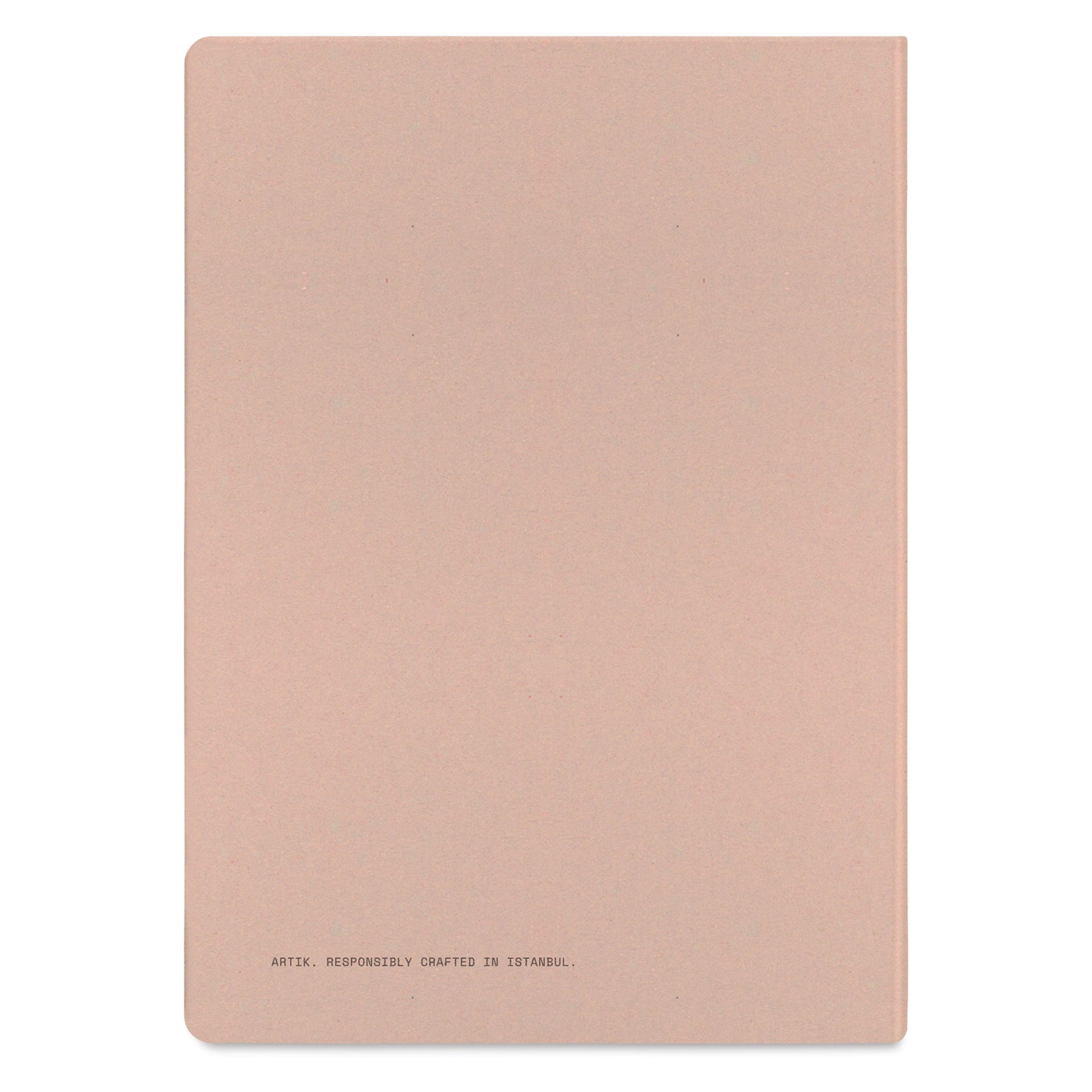 Artik Hardcover Notebook - Almond, 5-3/4" x 8-1/4", Ruled, back