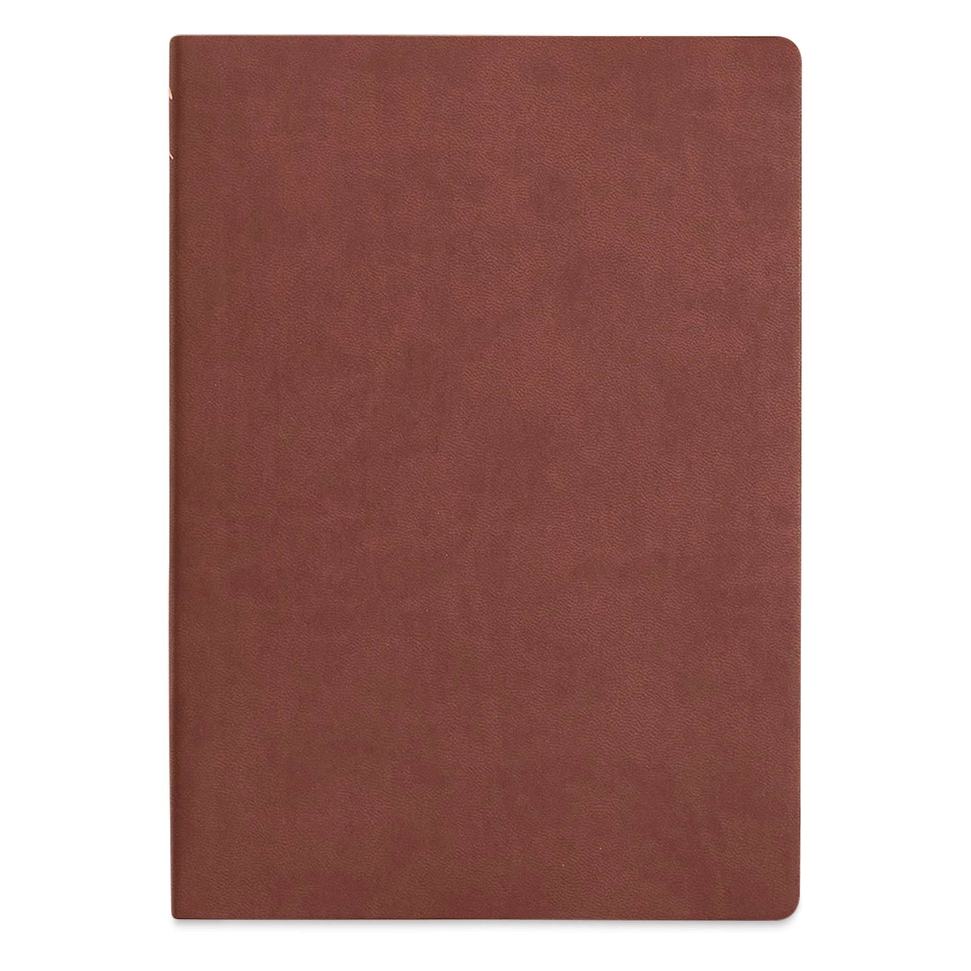 Karatis Vegan Leather Fountain Pen Journal - Medium, Golden Brown, 160 Sheets