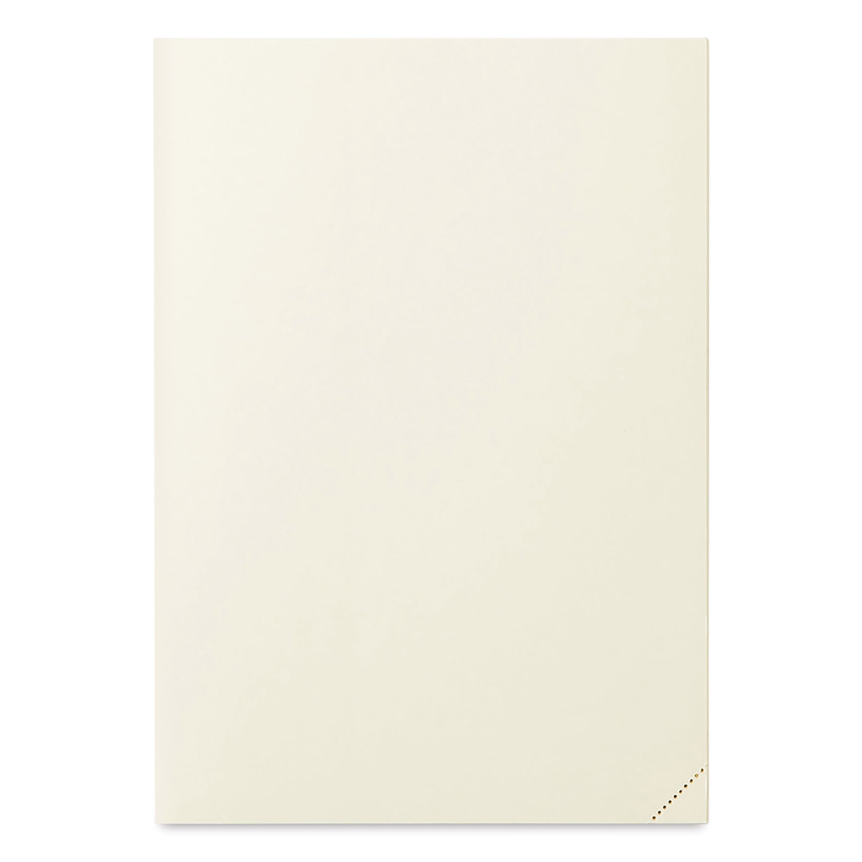 Midori MD Notebook Journal Codex 1 Day 1 Page - A5, Blank, White, back cover