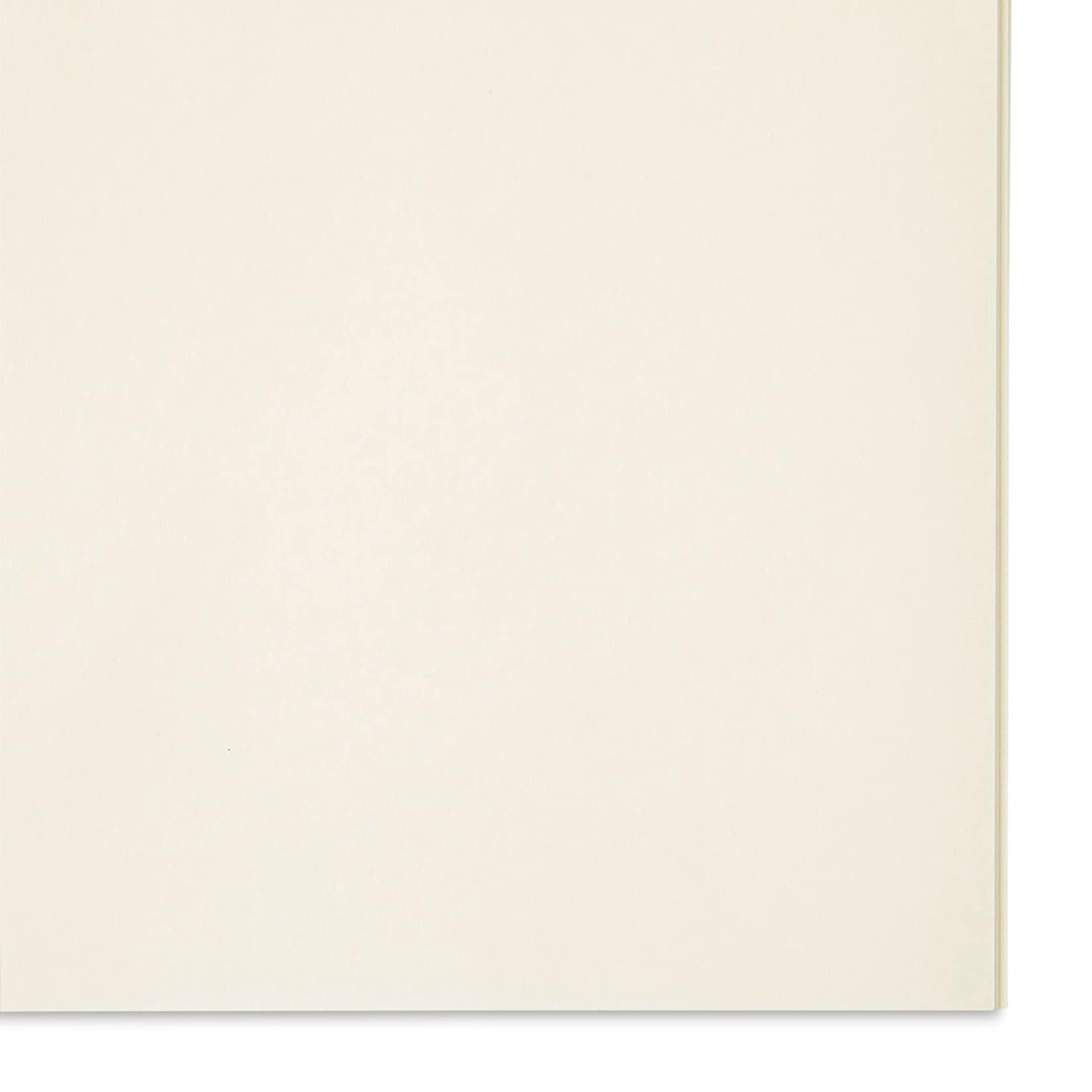 Midori MD Notebooks - A6, Blank, White, close-up of paper