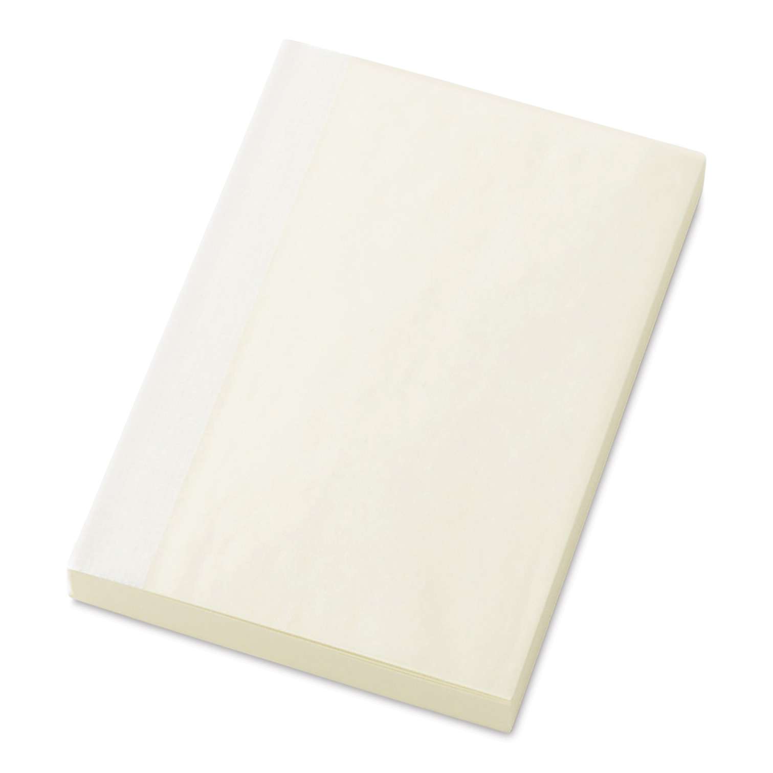 Midori MD Notebooks - A7, Blank, White, front