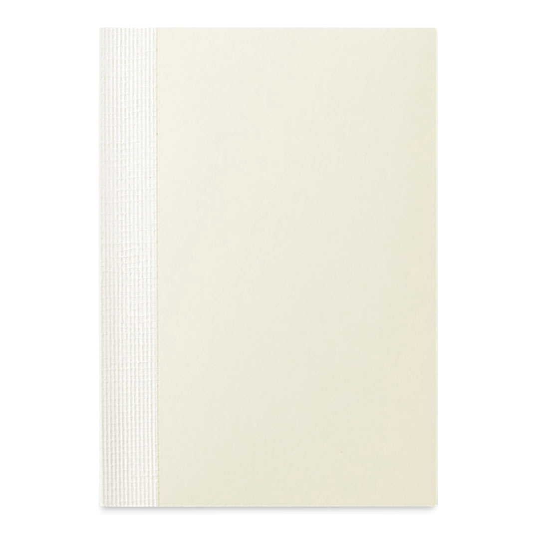 Midori MD Notebooks - A7, Blank, White, back cover