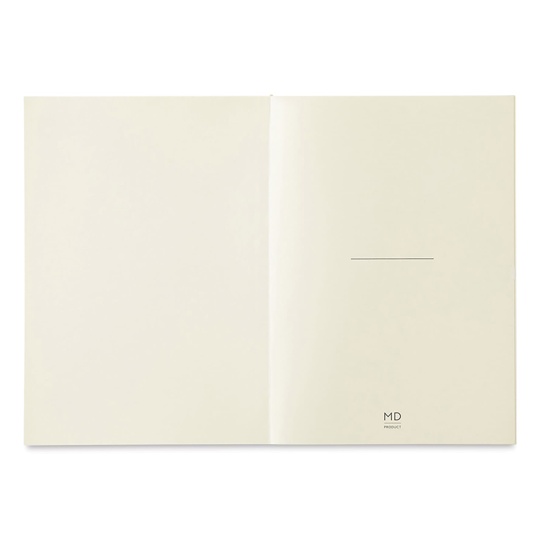 Midori MD Notebooks - A5, Grid, White, inside cover