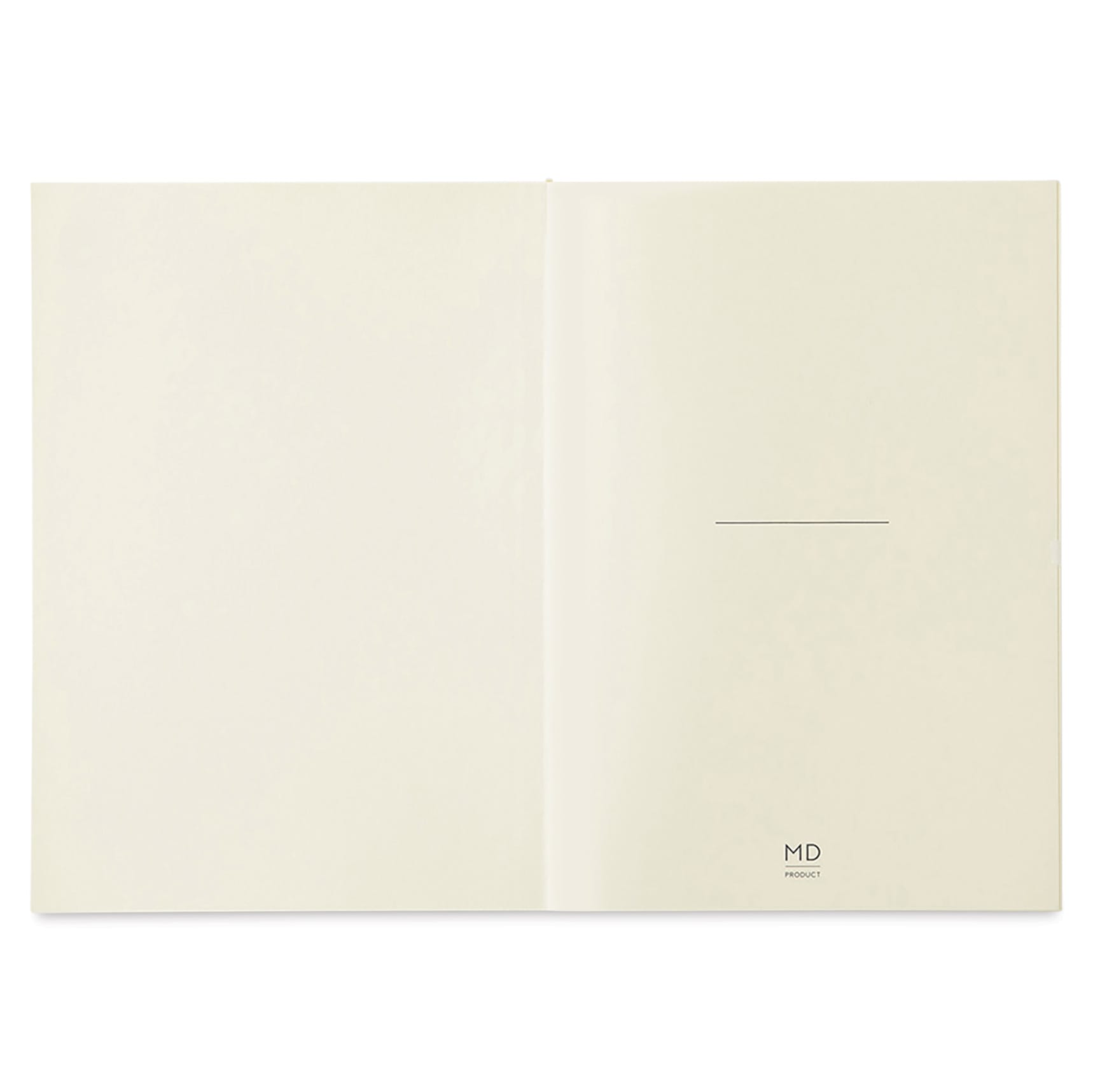Midori MD Notebooks - A5, Dot Grid, White, inside cover