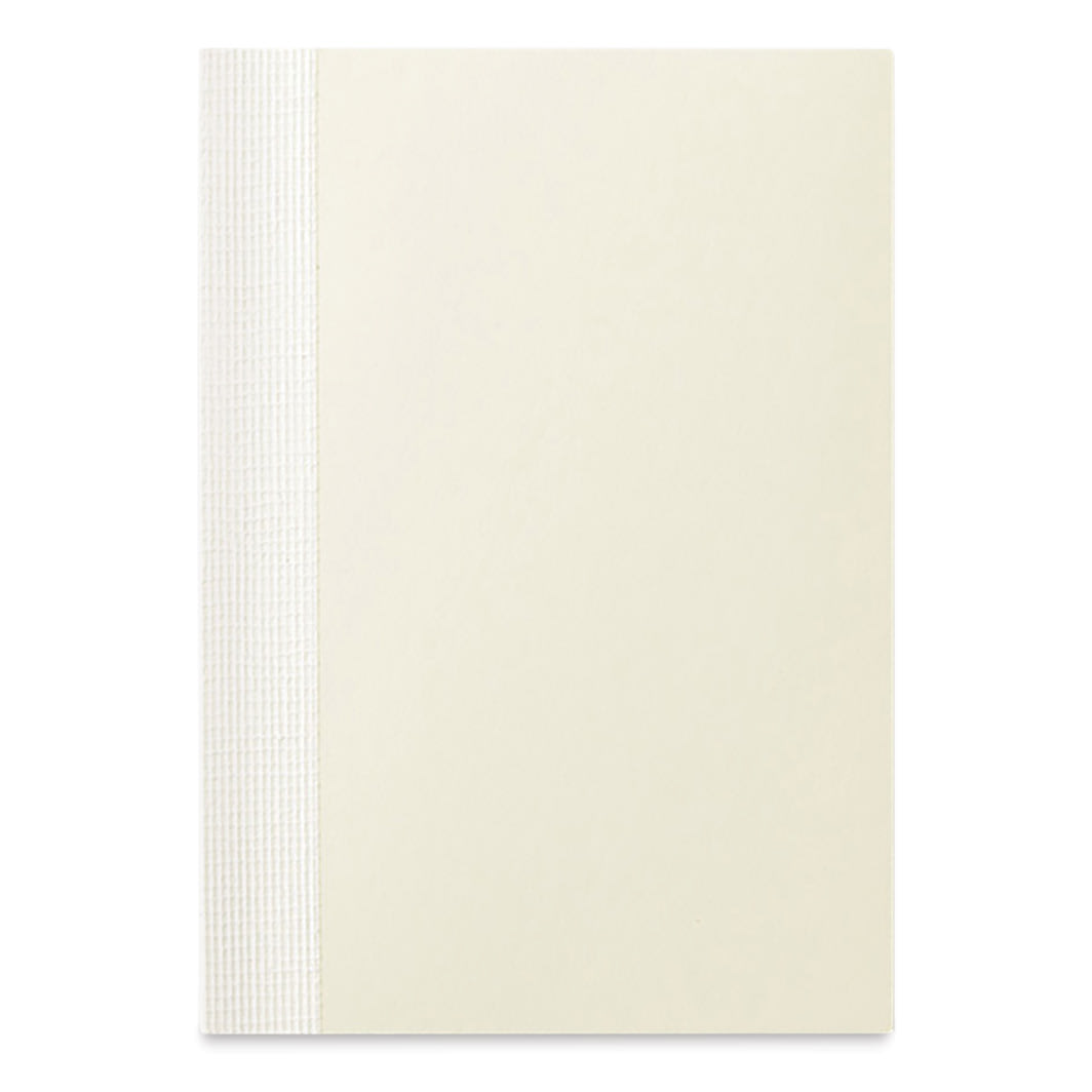 Midori MD Notebooks - A7, Dot Grid, White, back cover