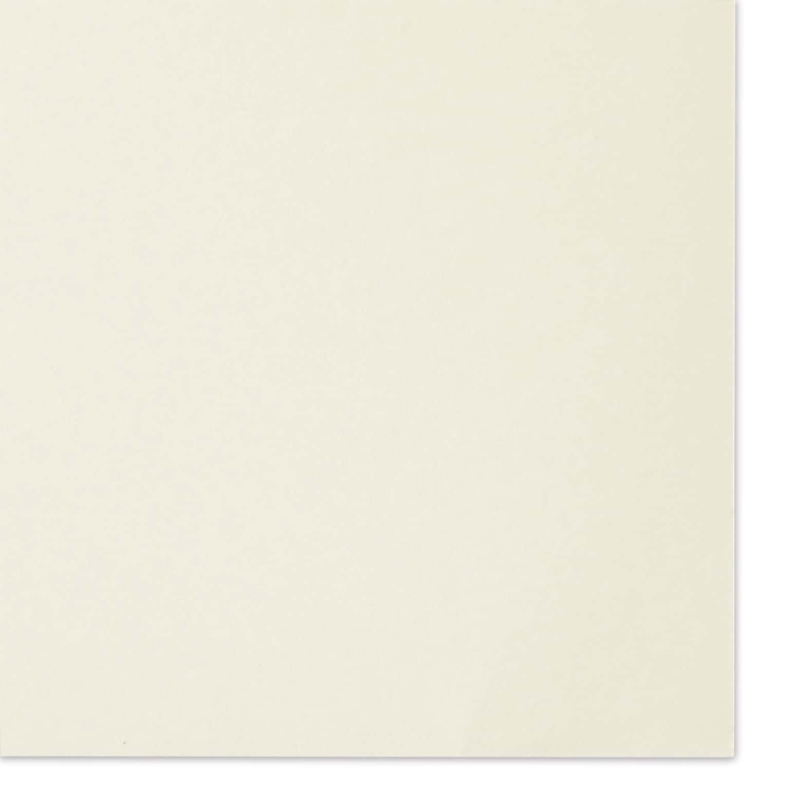 Midori MD Memo Block - 3.9" x 3.9", Blank, White, close-up of sheet