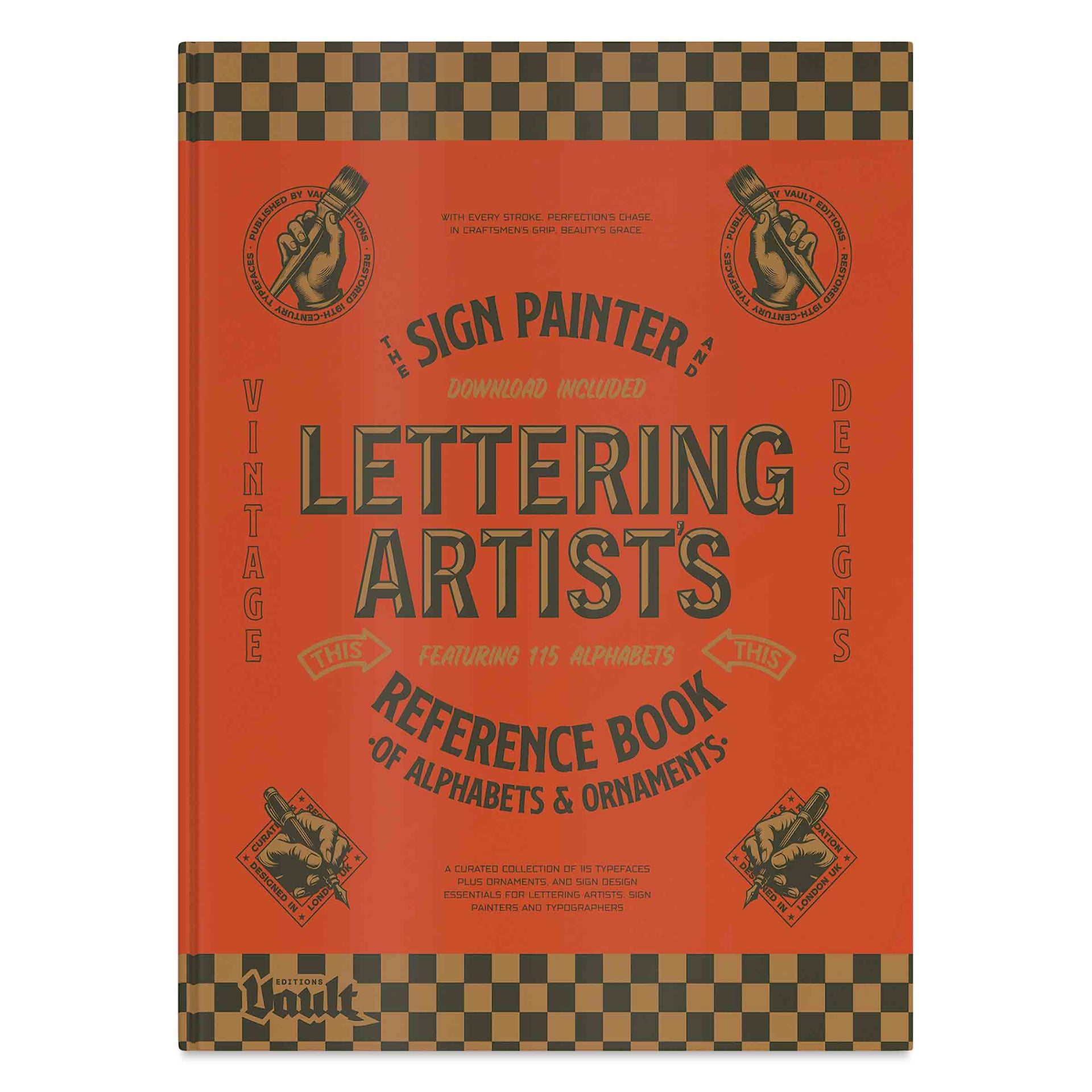Vault Editions The Sign Painter and Lettering Artists Reference Book, front cover