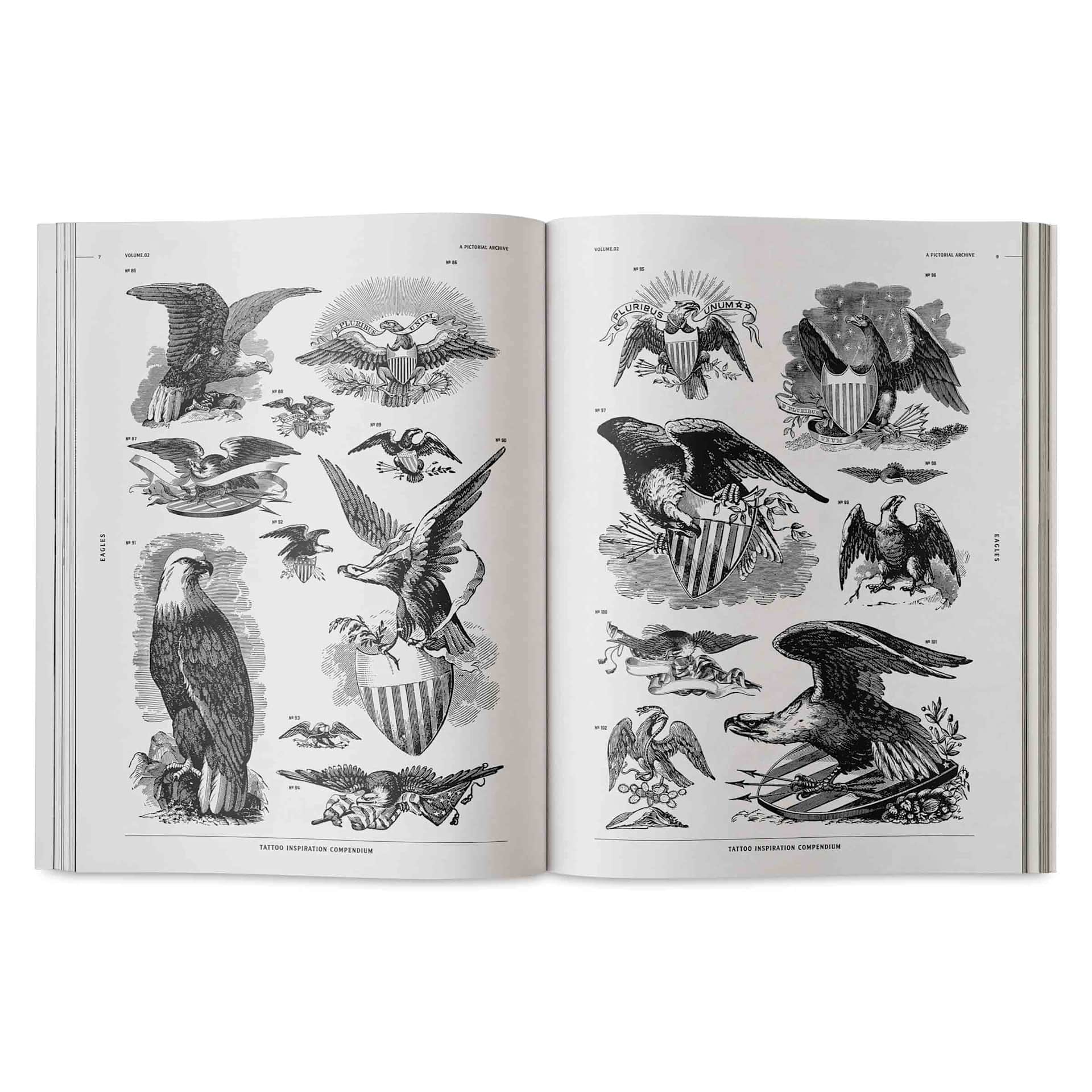 Vault Editions Tattoo Inspiration Compendium Vol. 2, eagles