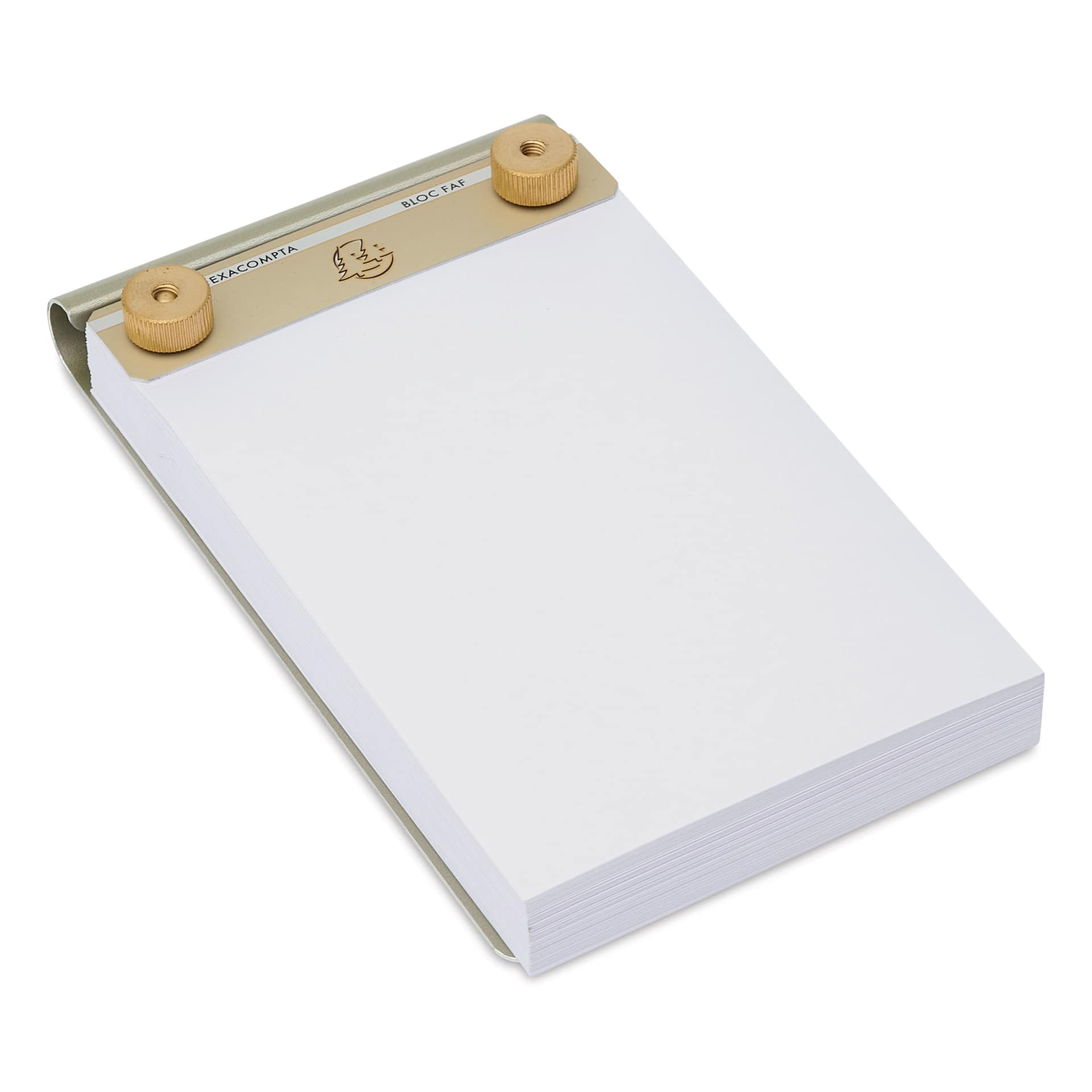Exacompta FAF Desk Pad - 4" x 6-1/4", Blank, open