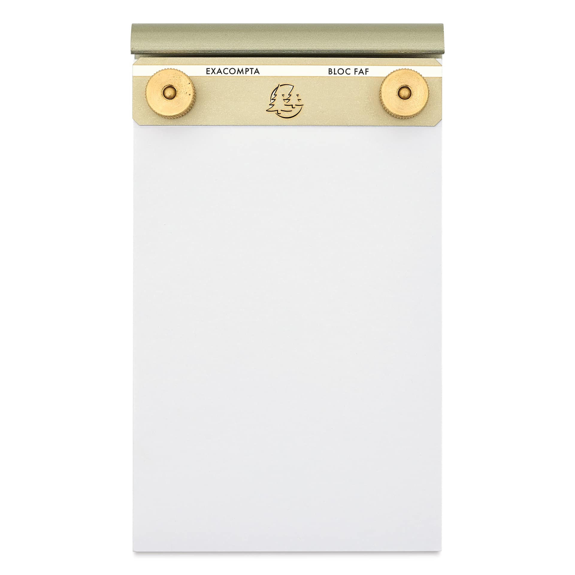 Exacompta FAF Desk Pad - 4" x 6-1/4", Blank, open, front