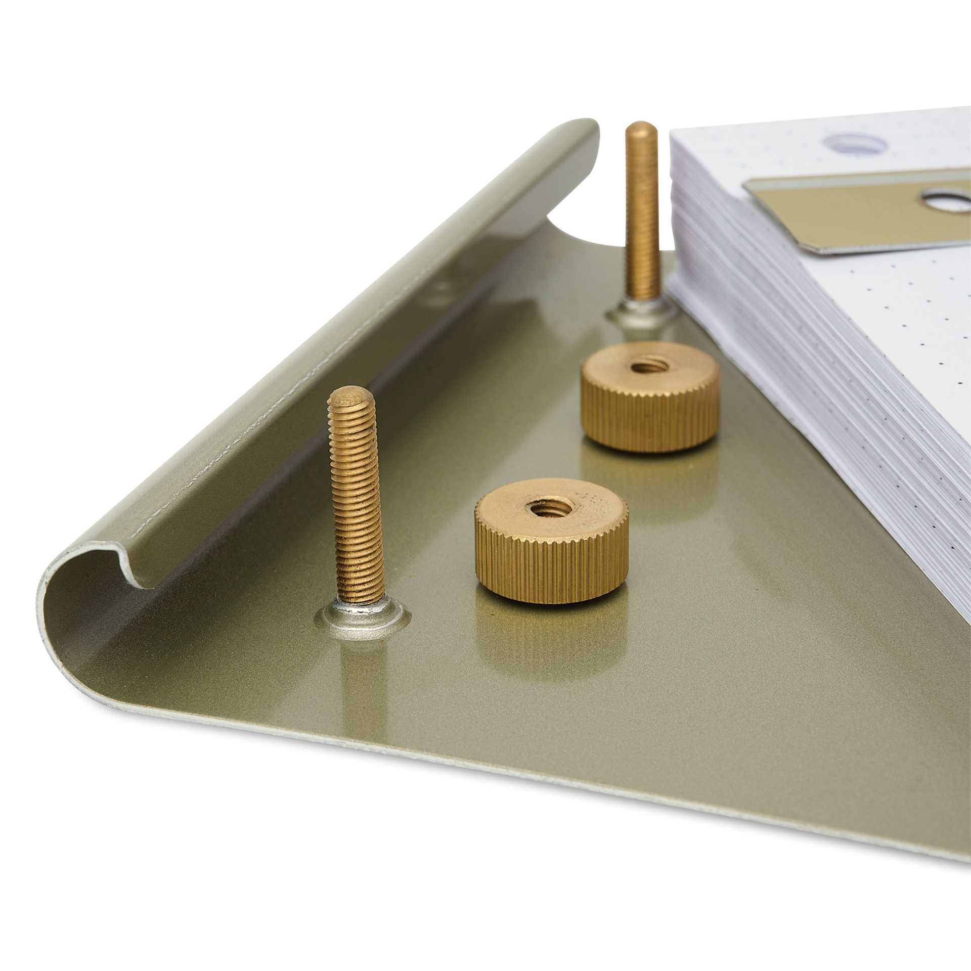 Exacompta FAF Desk Pad - 5-3/10" x 8-1/4", Dot Grid, paper out of pad
