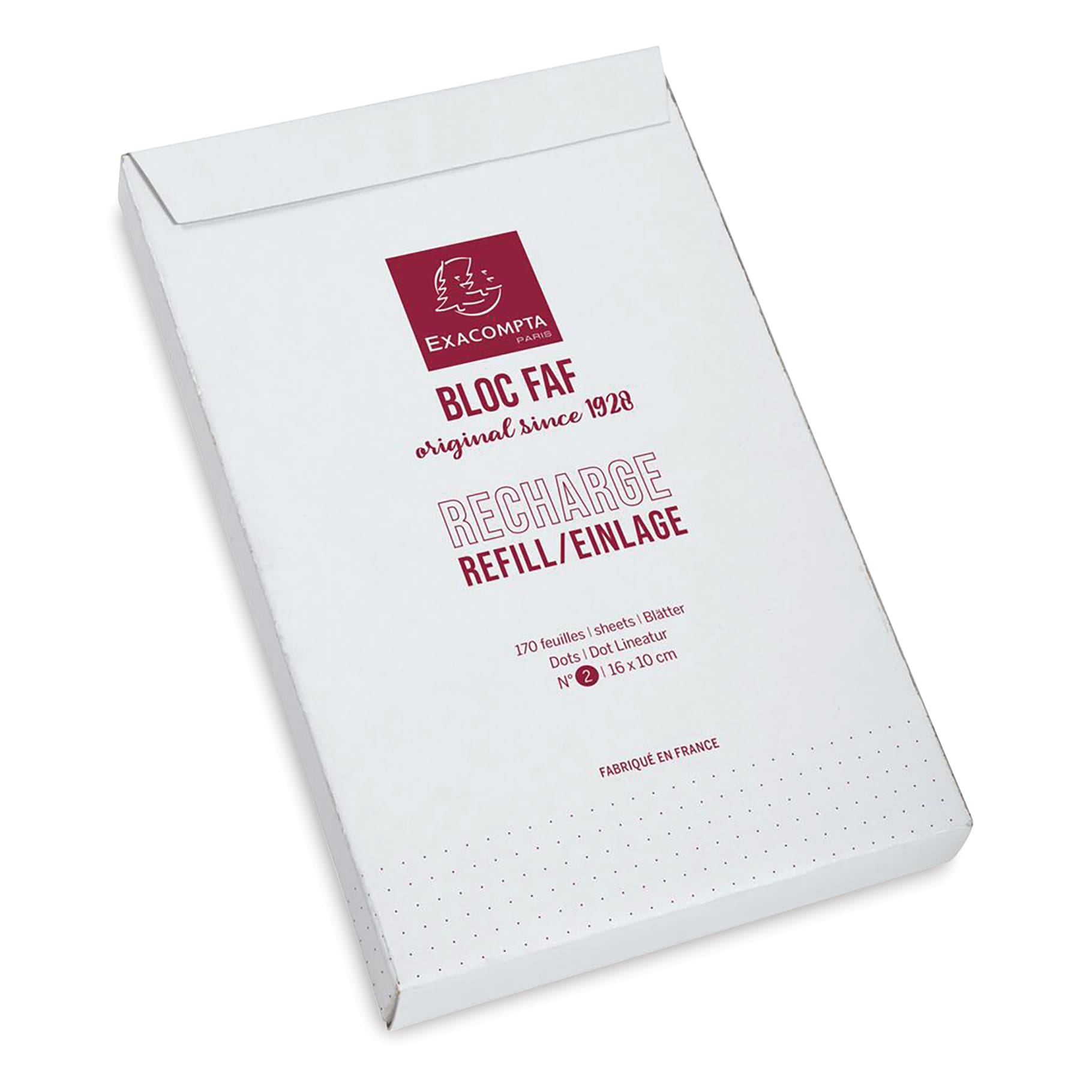 Exacompta FAF Desk Pad Refill - 4" x 6-1/4", Dot Grid