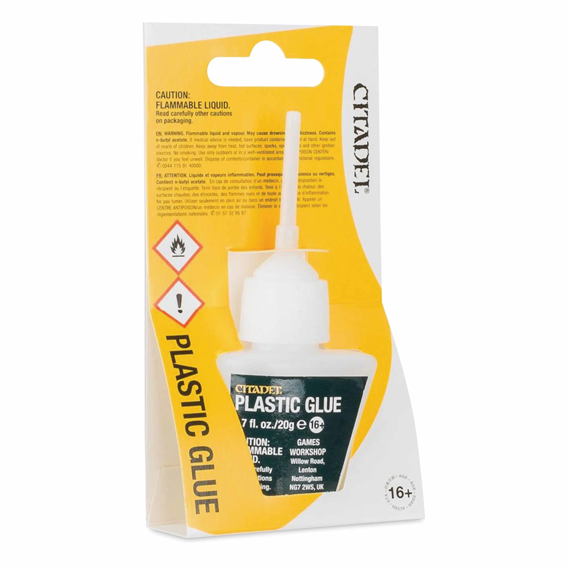 Citadel Plastic Glue - 0.7 oz, in packaging