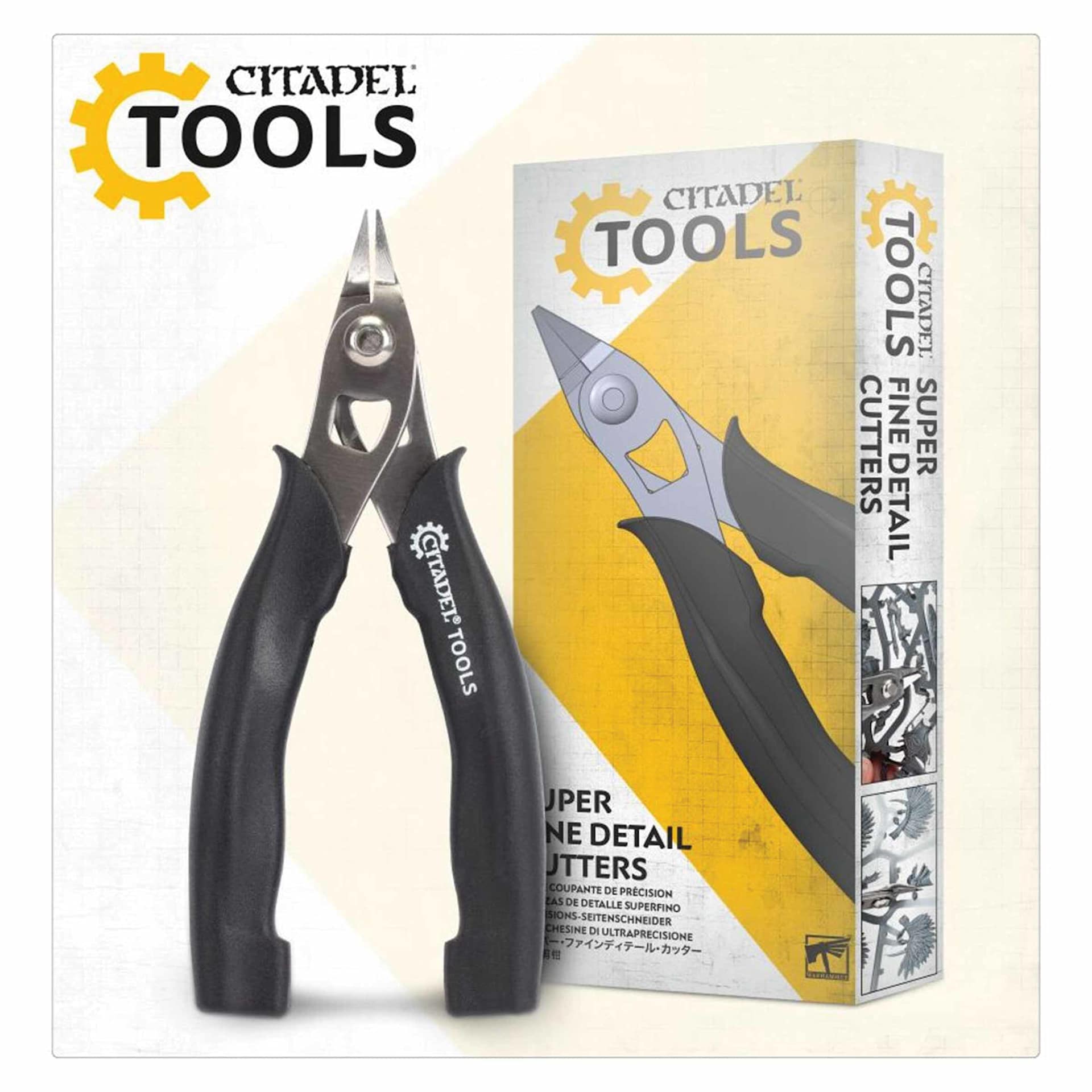 Citadel Super Fine Detail Cutter beside packaging