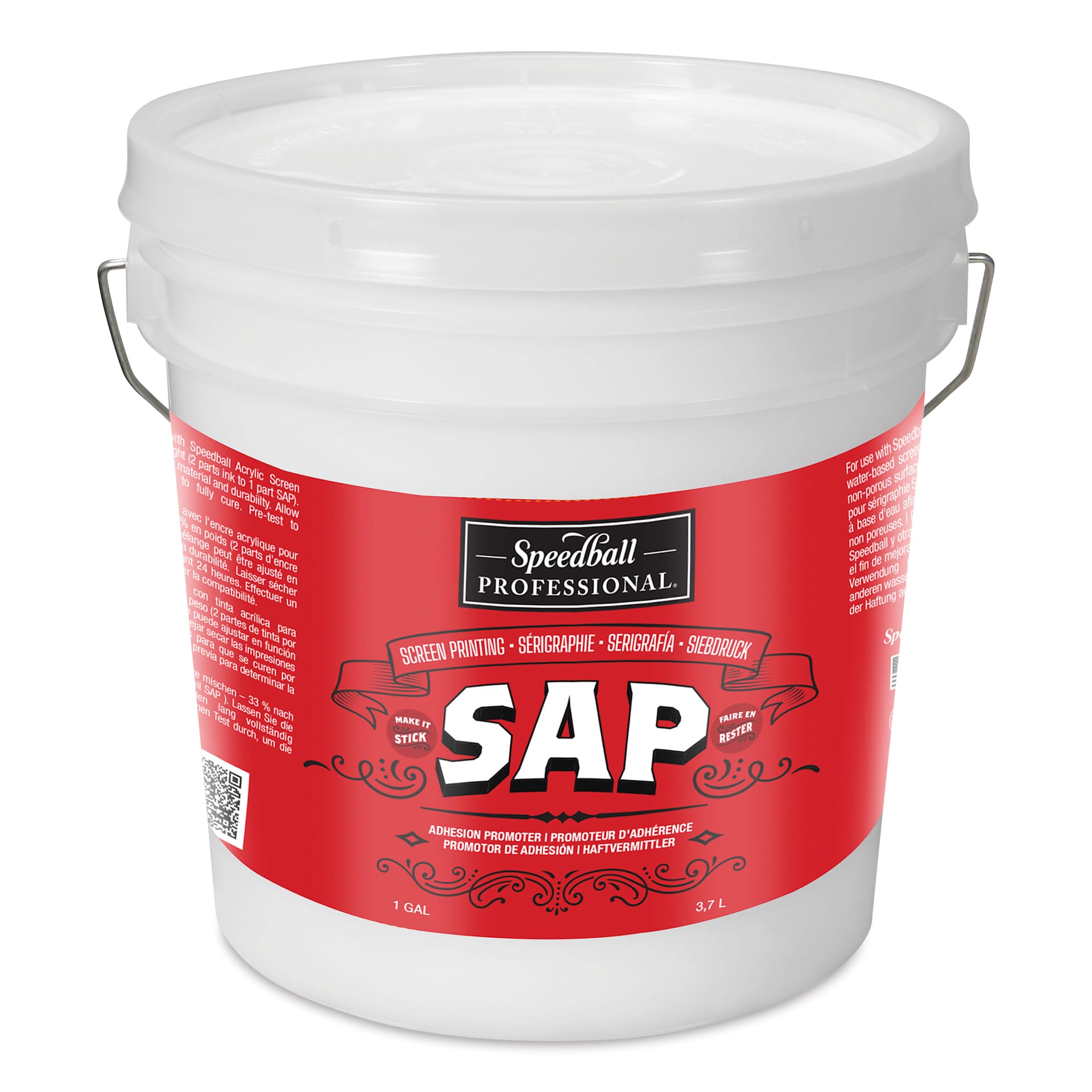 Speedball Professional SAP Acrylic Ink Adhesion Modifier - 128 oz Bucket
