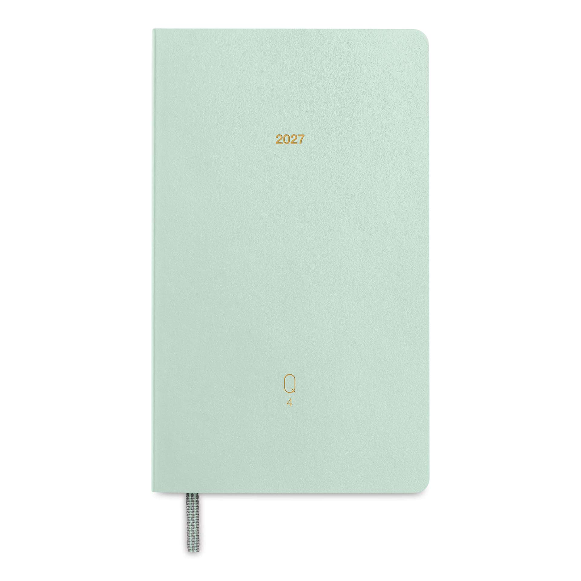 Leuchtturm1917 Quarterly Daily Planner 2027 - 3-1/2" x 6", Green, Set of 4, Light Green Planner