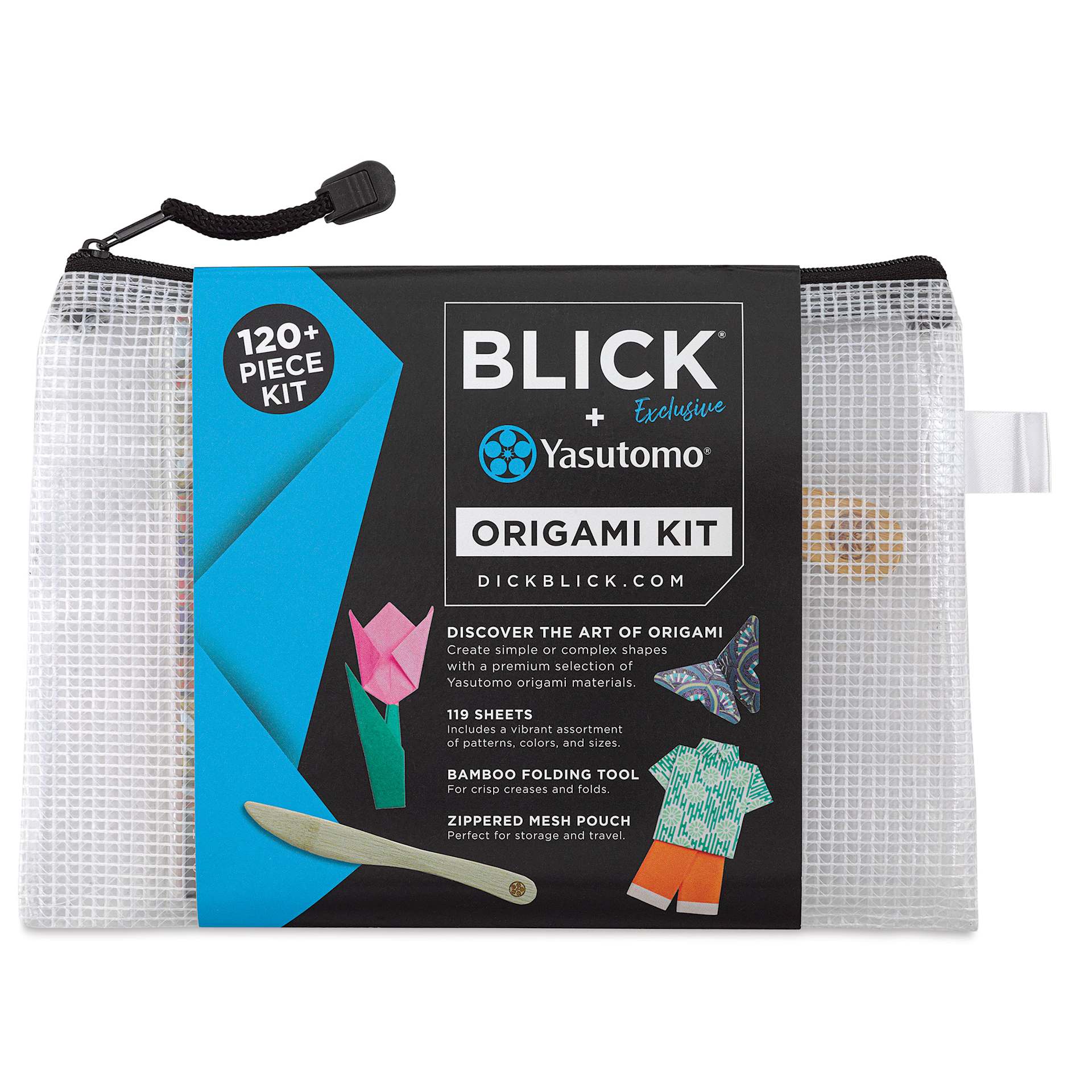 Blick Yasutomo Origami Kit, front of packaging