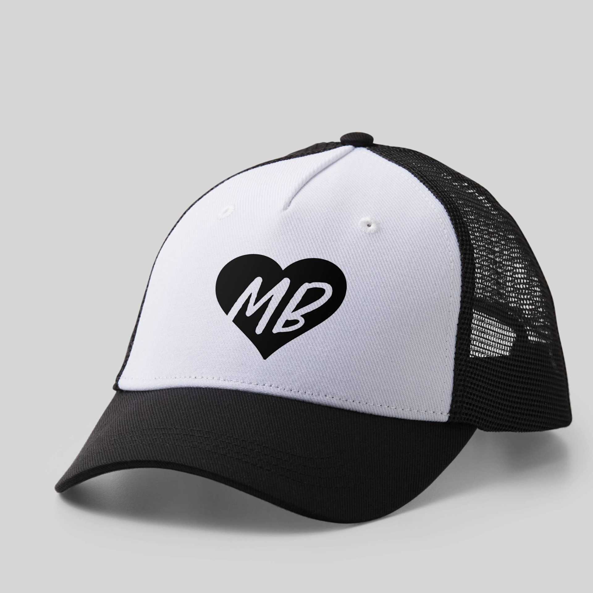 Cricut Joy Xtra Smart Iron-On Vinyl - Black, 9-1/2" x 2 ft finished hat decal example