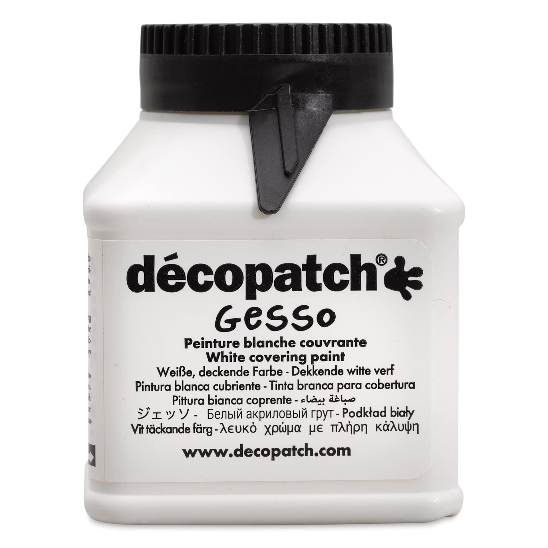Decopatch Gesso Primer Paint - 2.5 oz - front of packaging