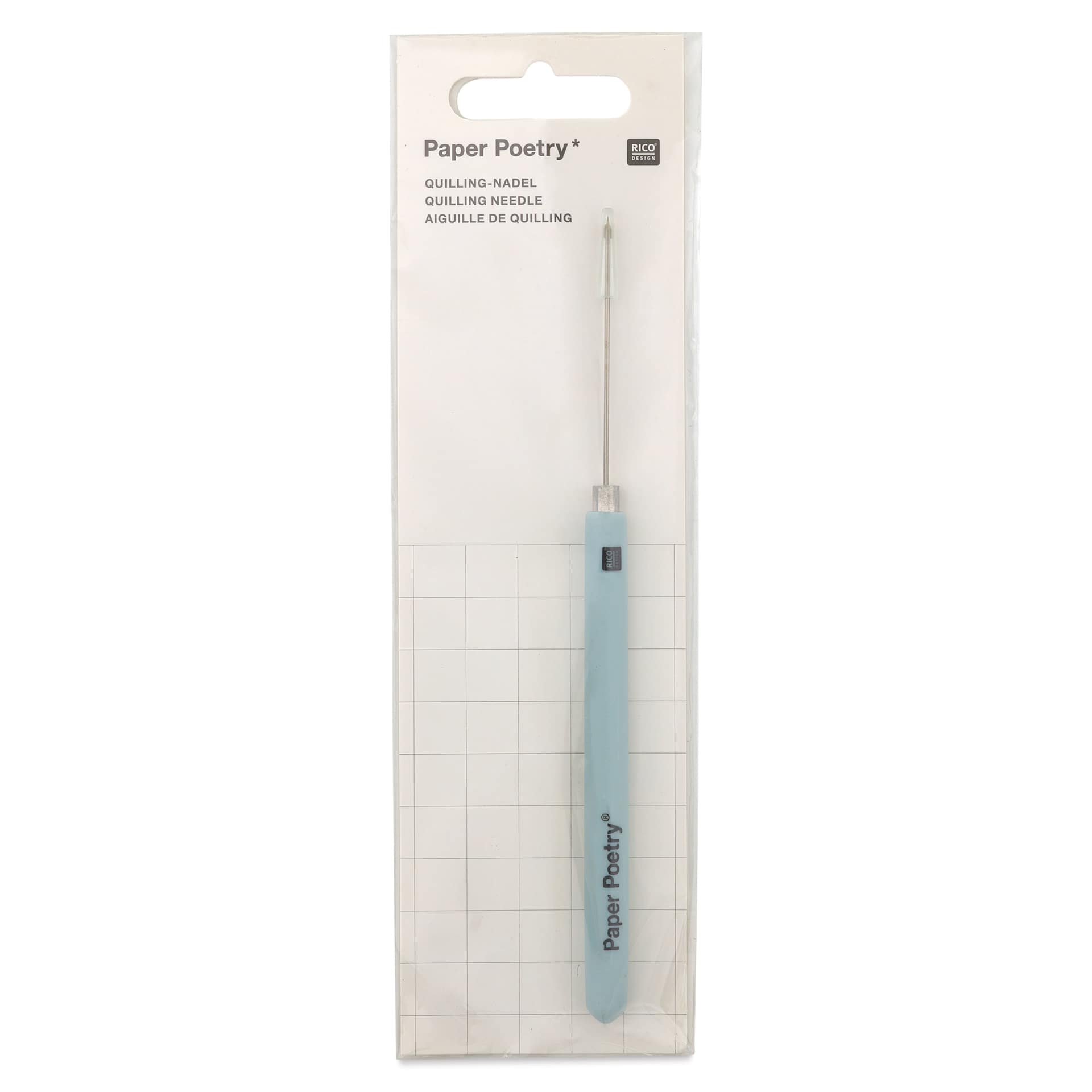 Rico Design Paper Poetry Quilling Needle - front of packaging