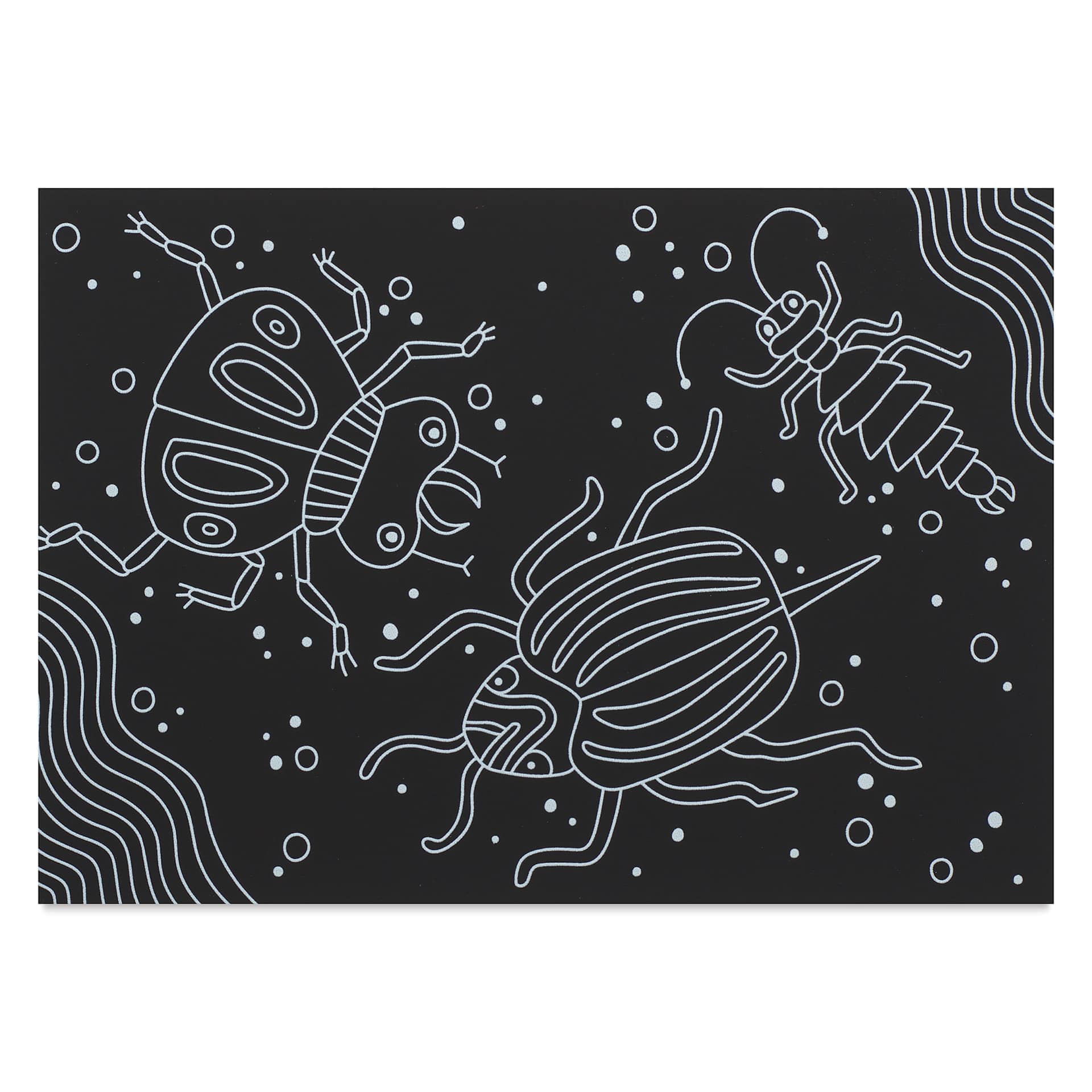 Rico Design Paper Poetry Scratch Paper Pads - Motifs, A5 - bugs