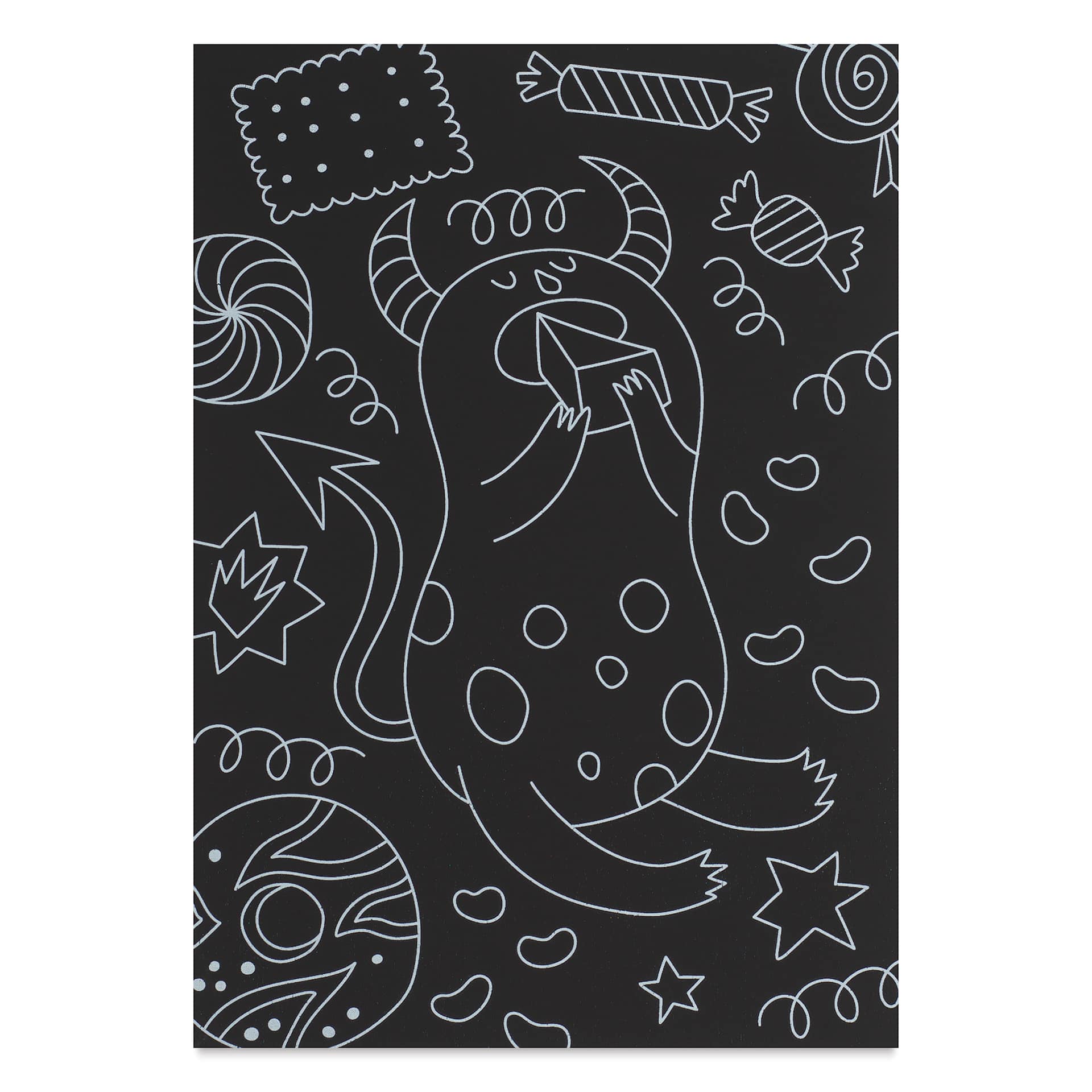 Rico Design Paper Poetry Scratch Paper Pads - Motifs, A5 - snacking demon