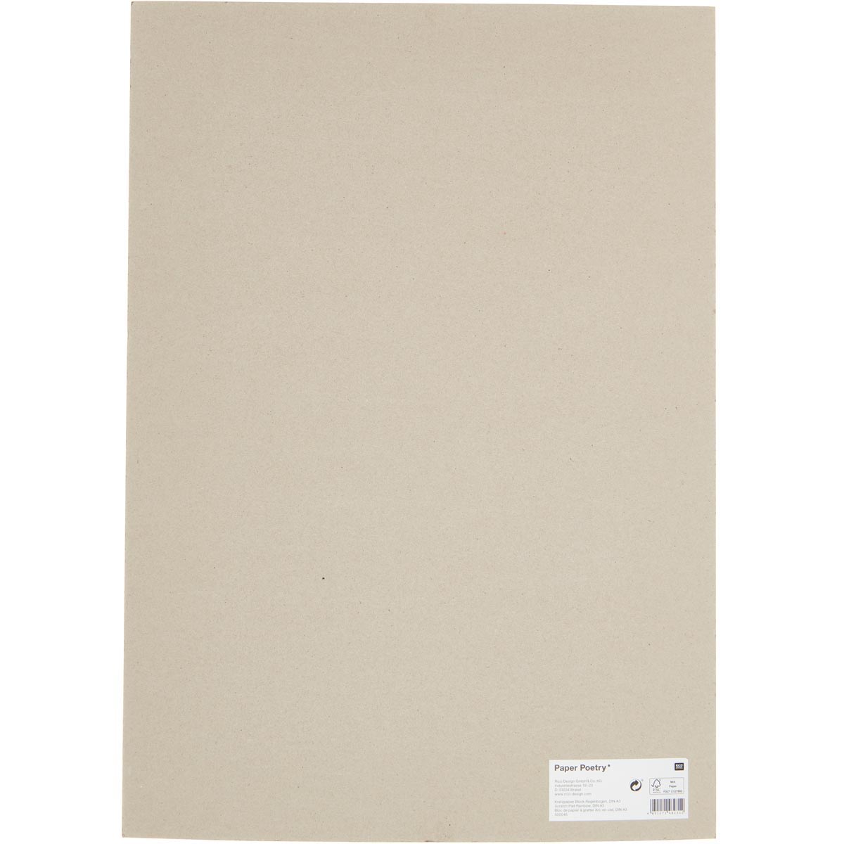 Scratch Paper Pads Rainbow A3 (11.7" x 16.5")