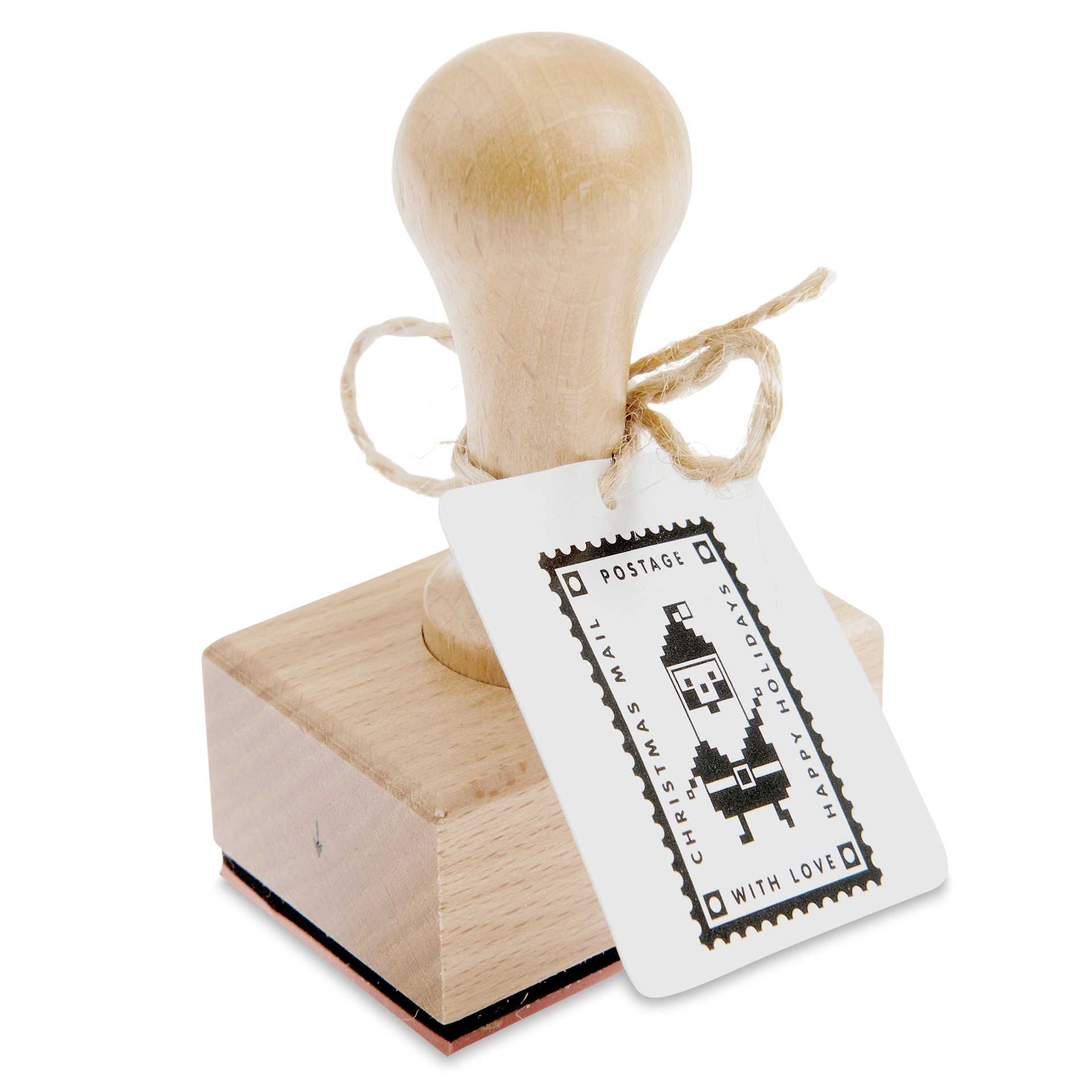 Rico Design Paper Poetry Stamp - Christmas Mail Santa