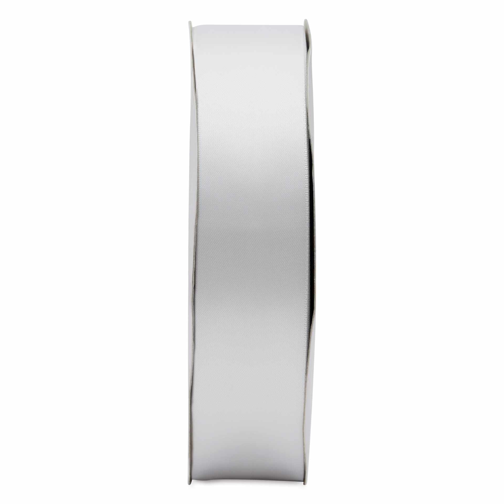 Morex Recycled Double Faced Satin Ribbon - White, 1-1/2" x 100 yd