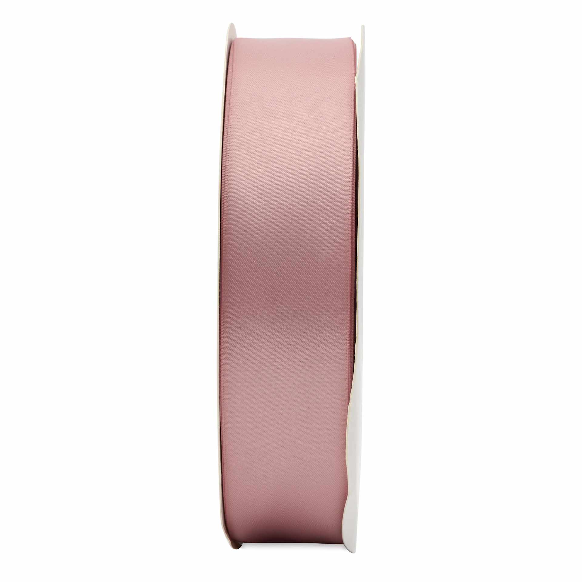 Morex Recycled Double Faced Satin Ribbon - Antique Mauve, 1-1/2" x 100 yd