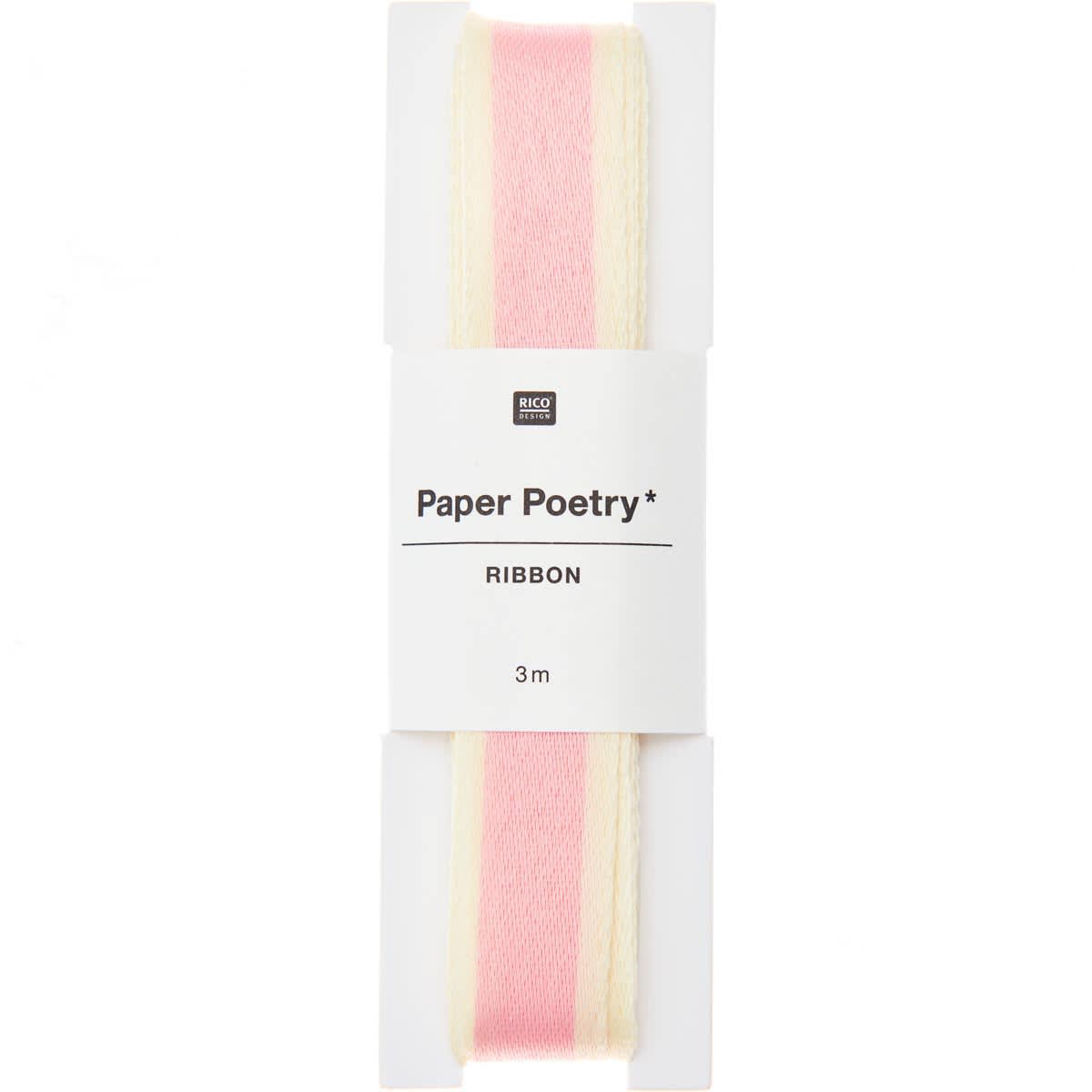 RIBBN STRP 16MMX3M YELLOW/PINK