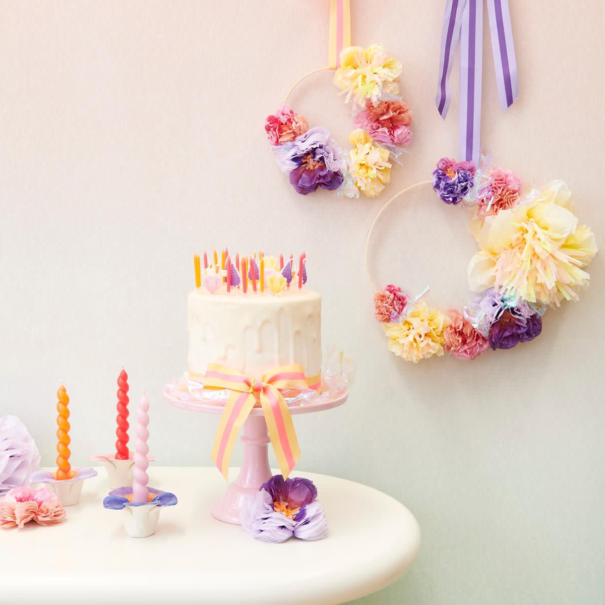 RIBBN STRP 38MMX3M LILAC/PURPL