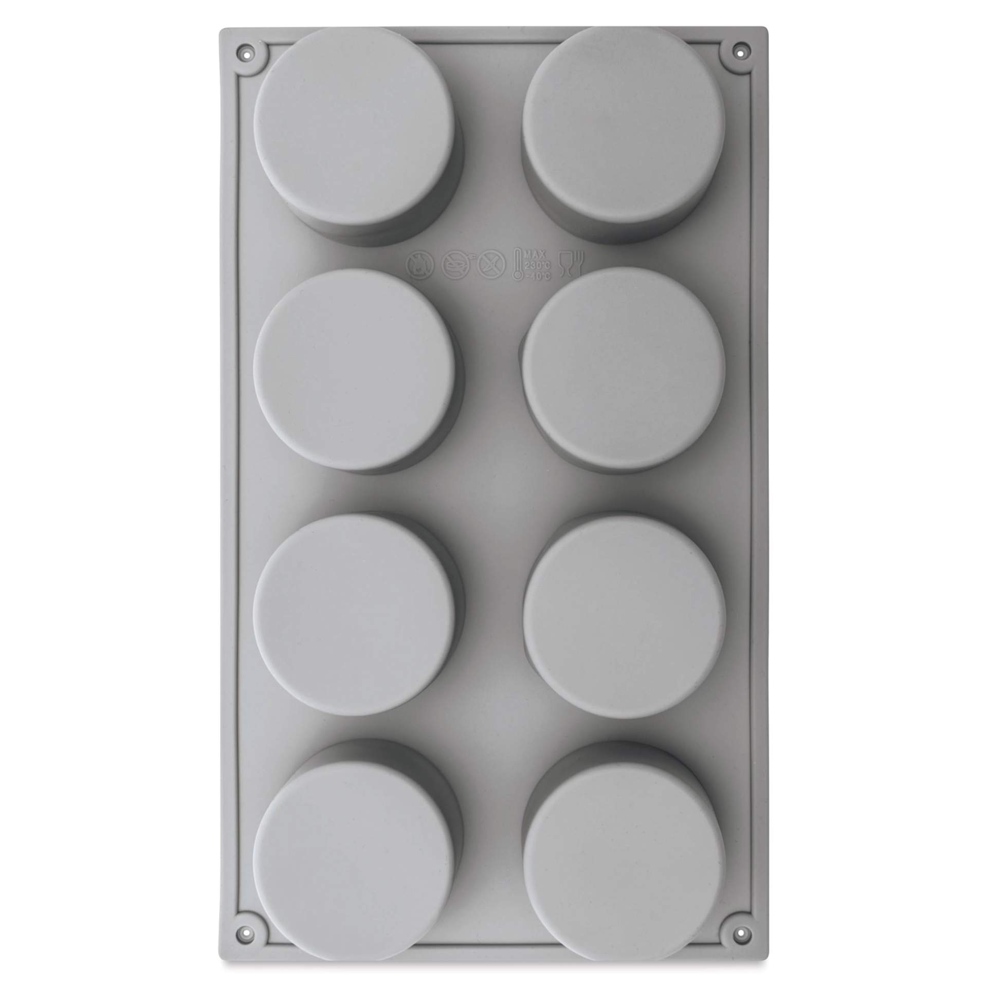 Rico Design Soap Mold - Round - underside