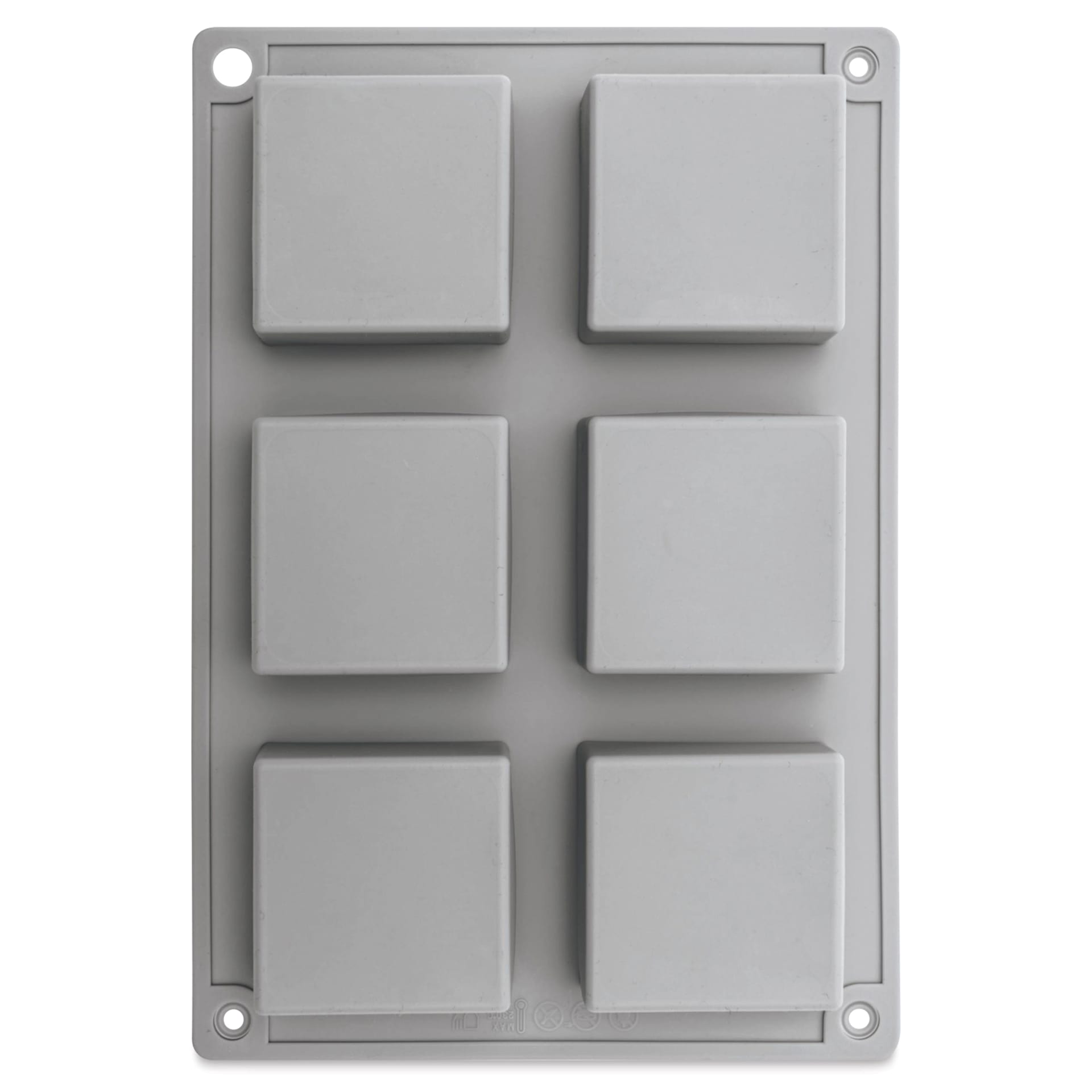Rico Design Soap Mold - Square - underside