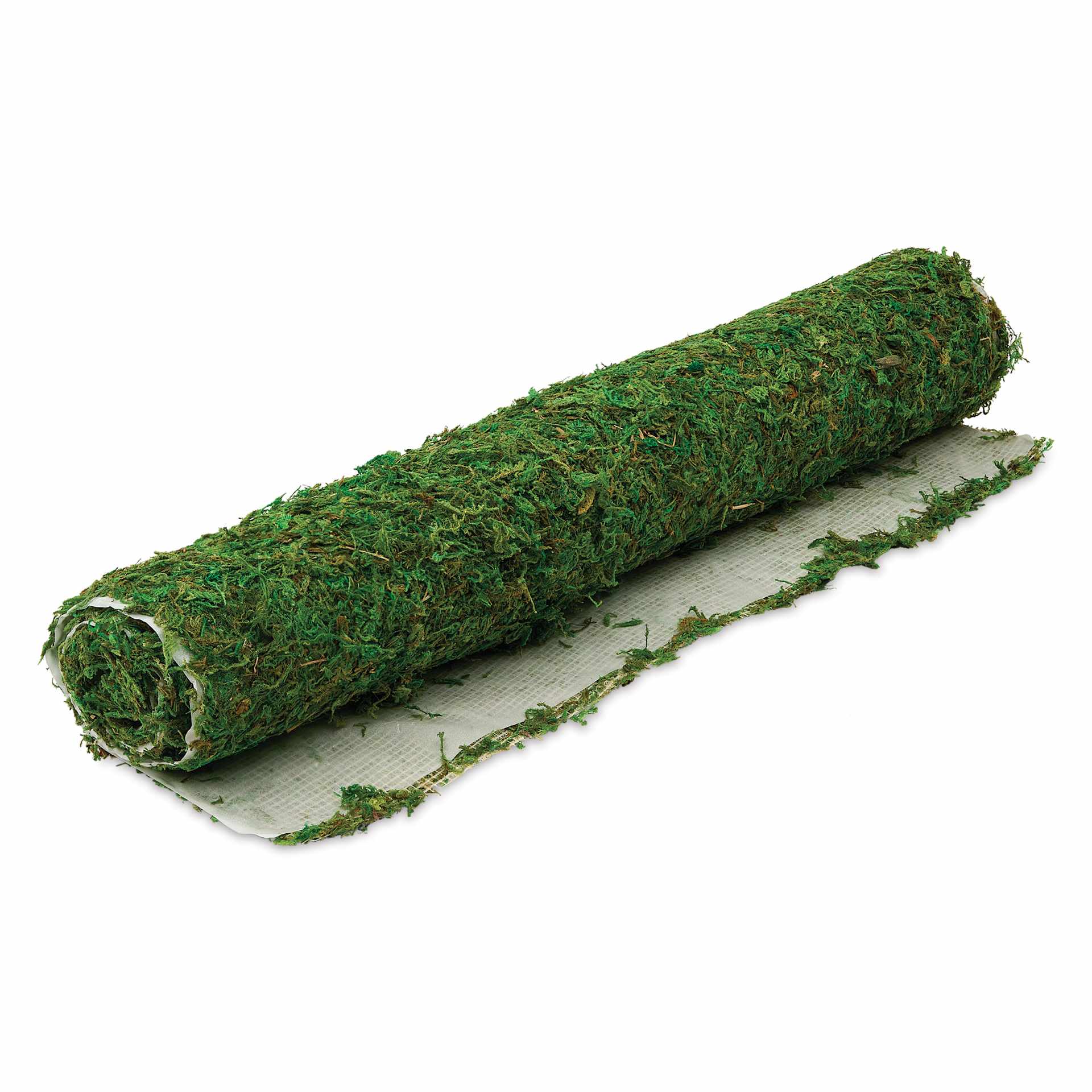 SuperMoss Peel-n-Stick Moss Mat - 18" x 48", roll, laying flat