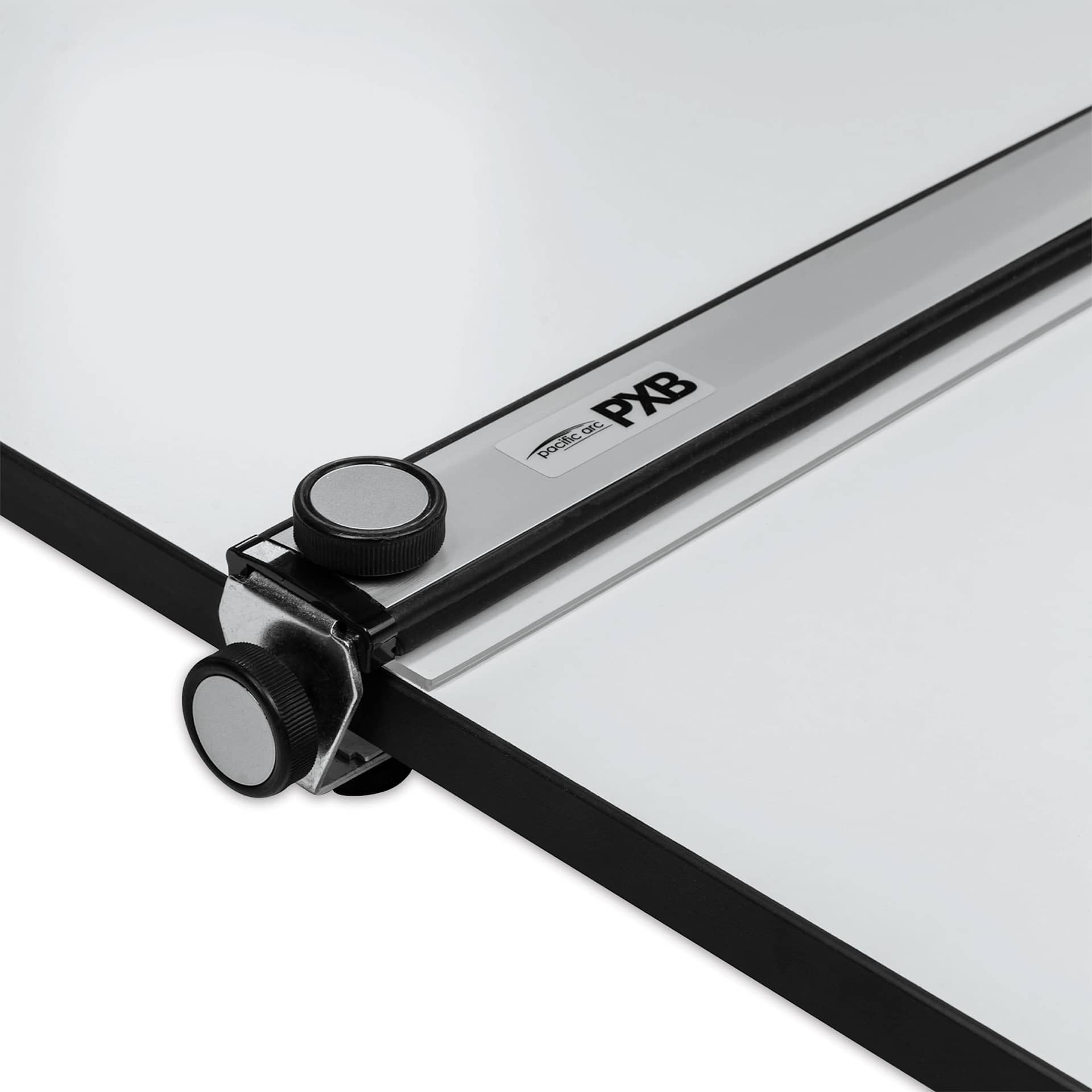 Pacific Arc PXB Drawing Board - 24" x 36", close up of the knobs 