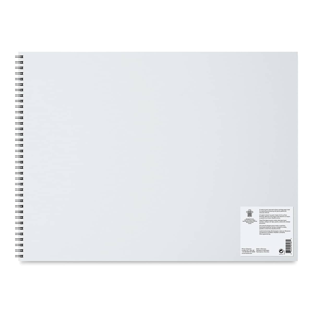 Winsor & Newton Drawing Pad - 18" x 24", Medium (back of pad)