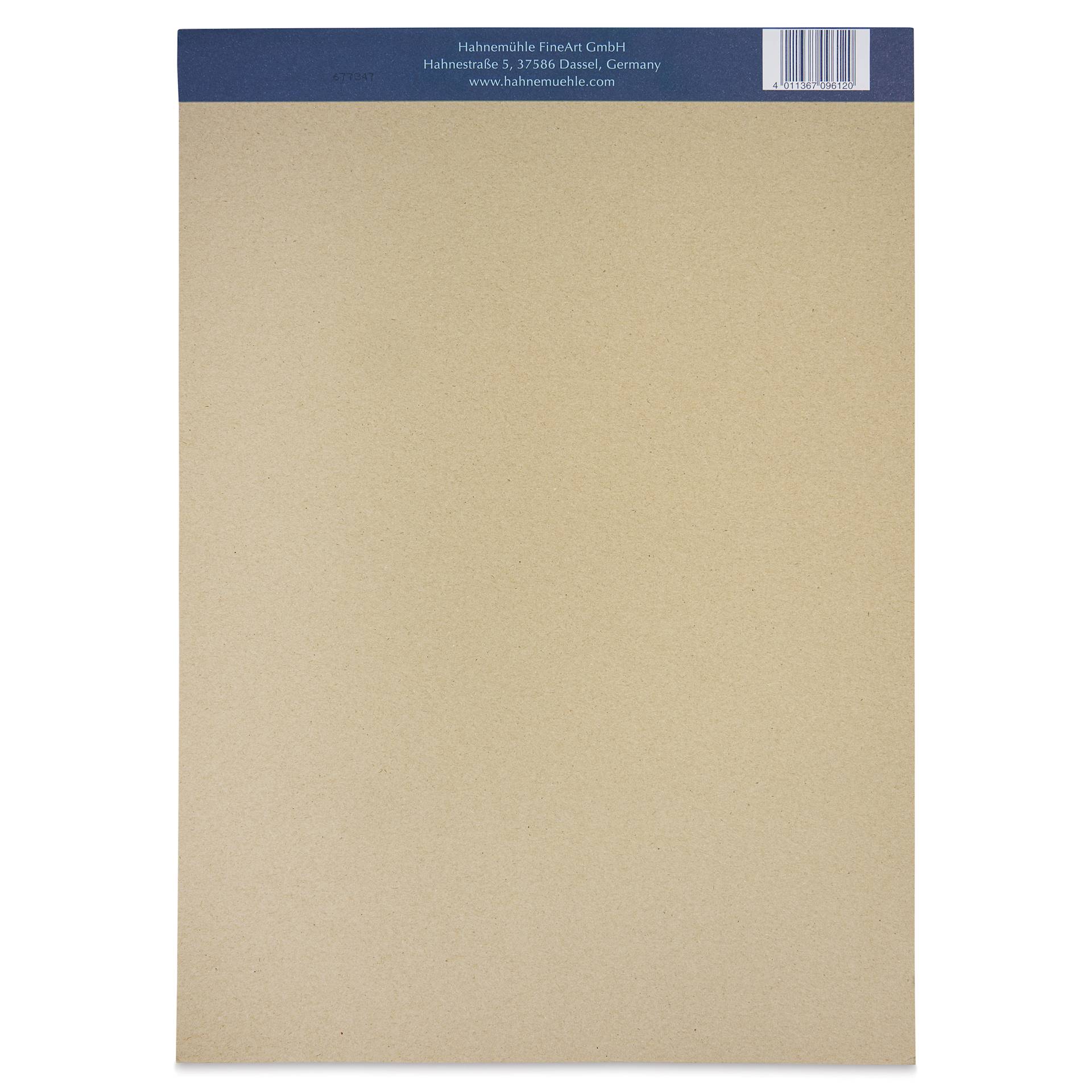 Hahnemühle Skizze Gluebound Sketch Pad - 11.69" x 16.53", 50 Sheets, 120 gsm, back cover