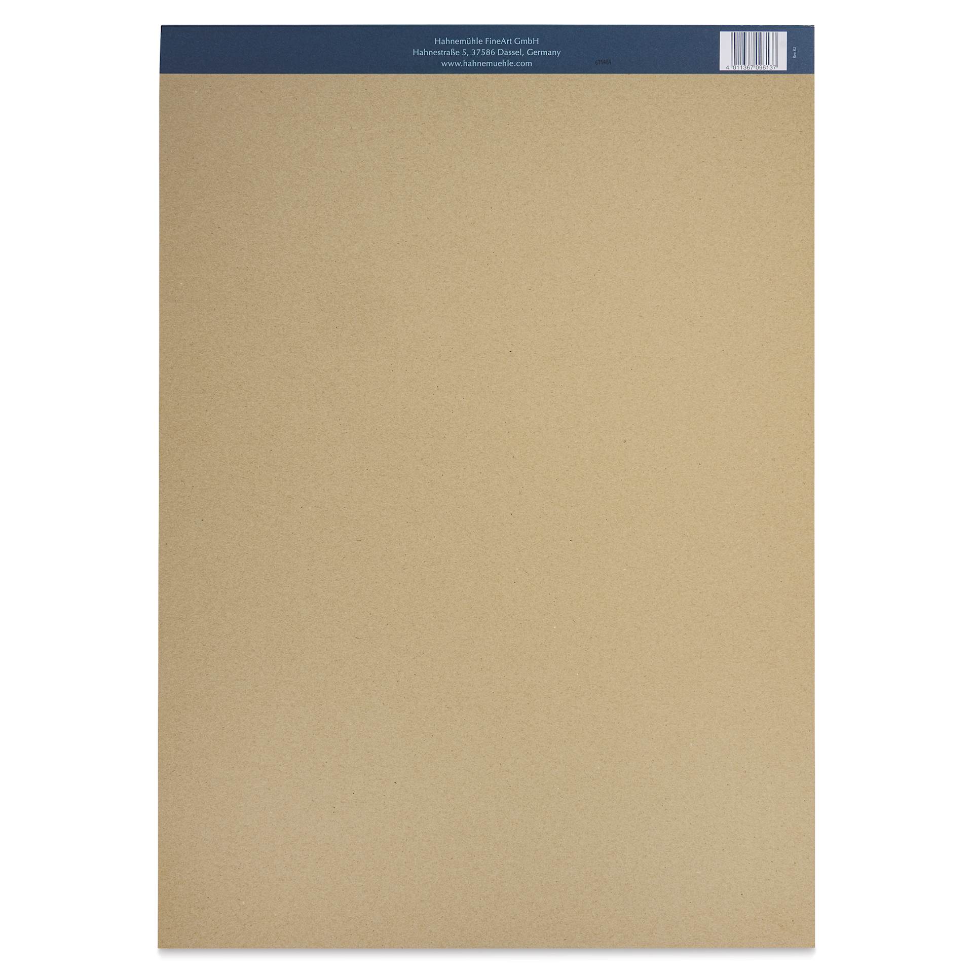 Hahnemühle Skizze Gluebound Sketch Pad - 16.53" x 23.38", 50 Sheets, 120 gsm, back cover