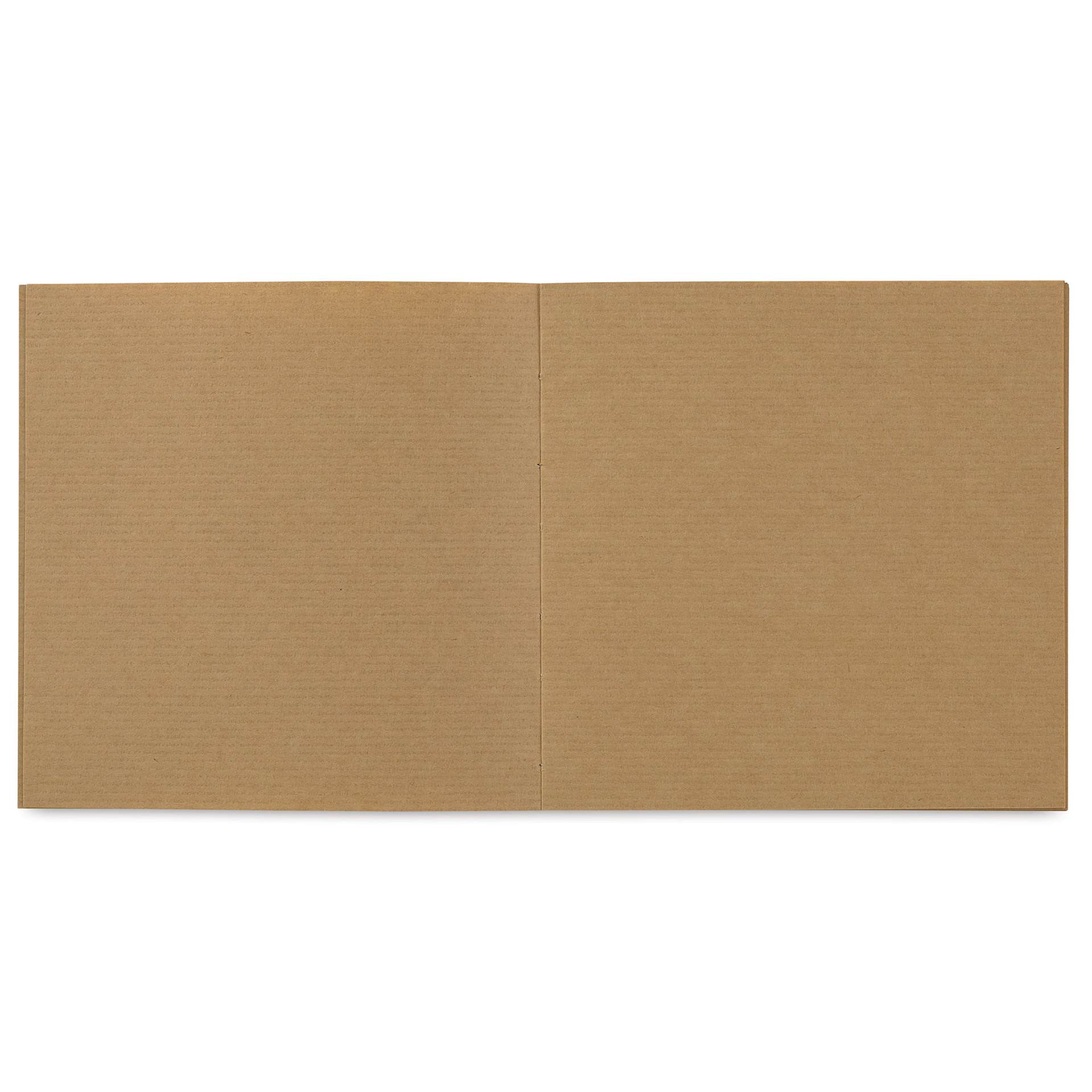 SMLT Art Layflat Kraft Sketch Pad, laid open flat