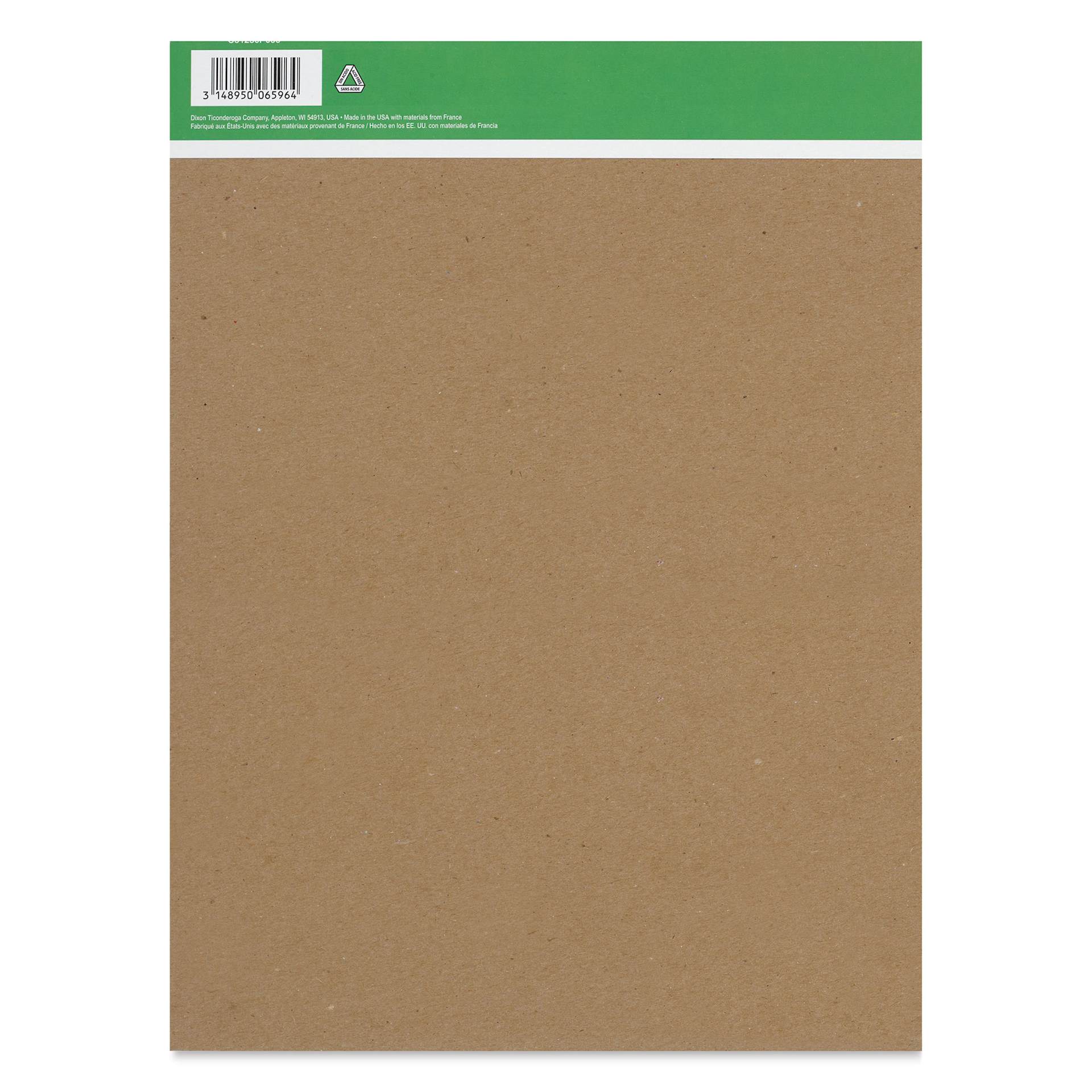 Canson Graduate Drawing Pad - 9" x 12", back cover