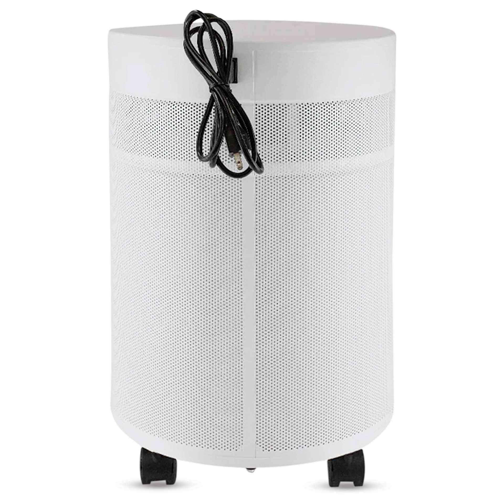 Airpura R600 Air Purifier - White, rear view. 