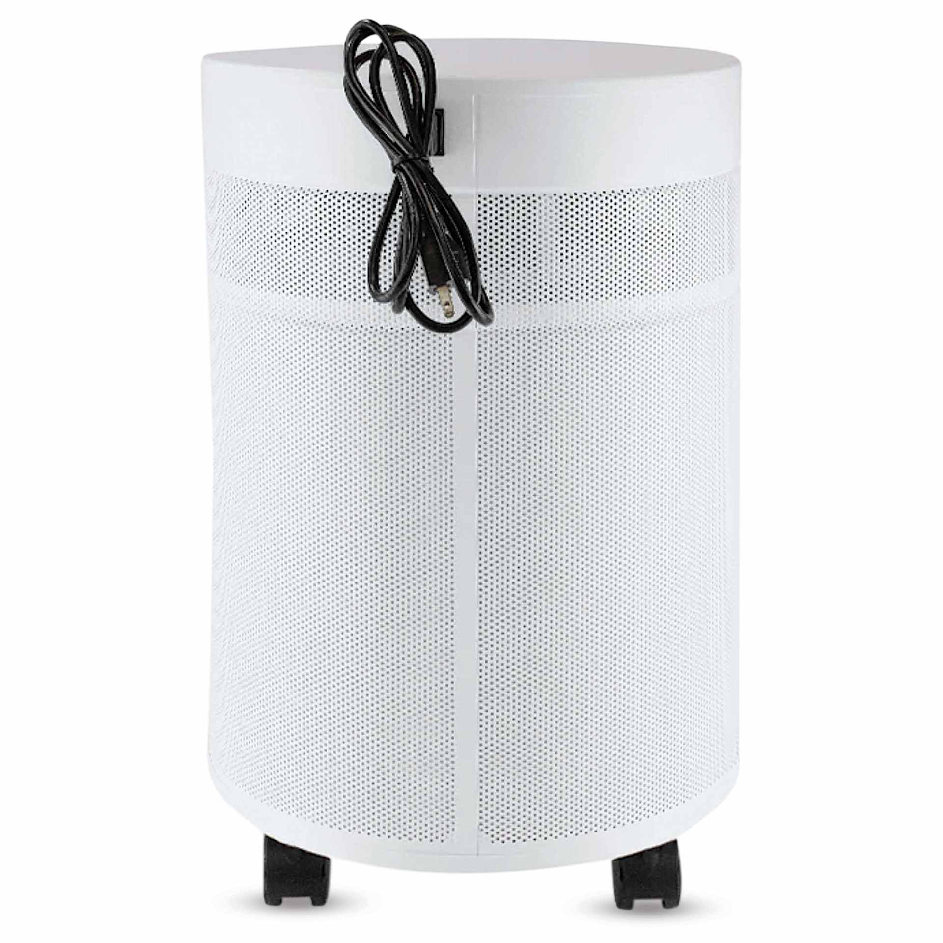 Airpura V600 Air Purifier - White, rear view. 